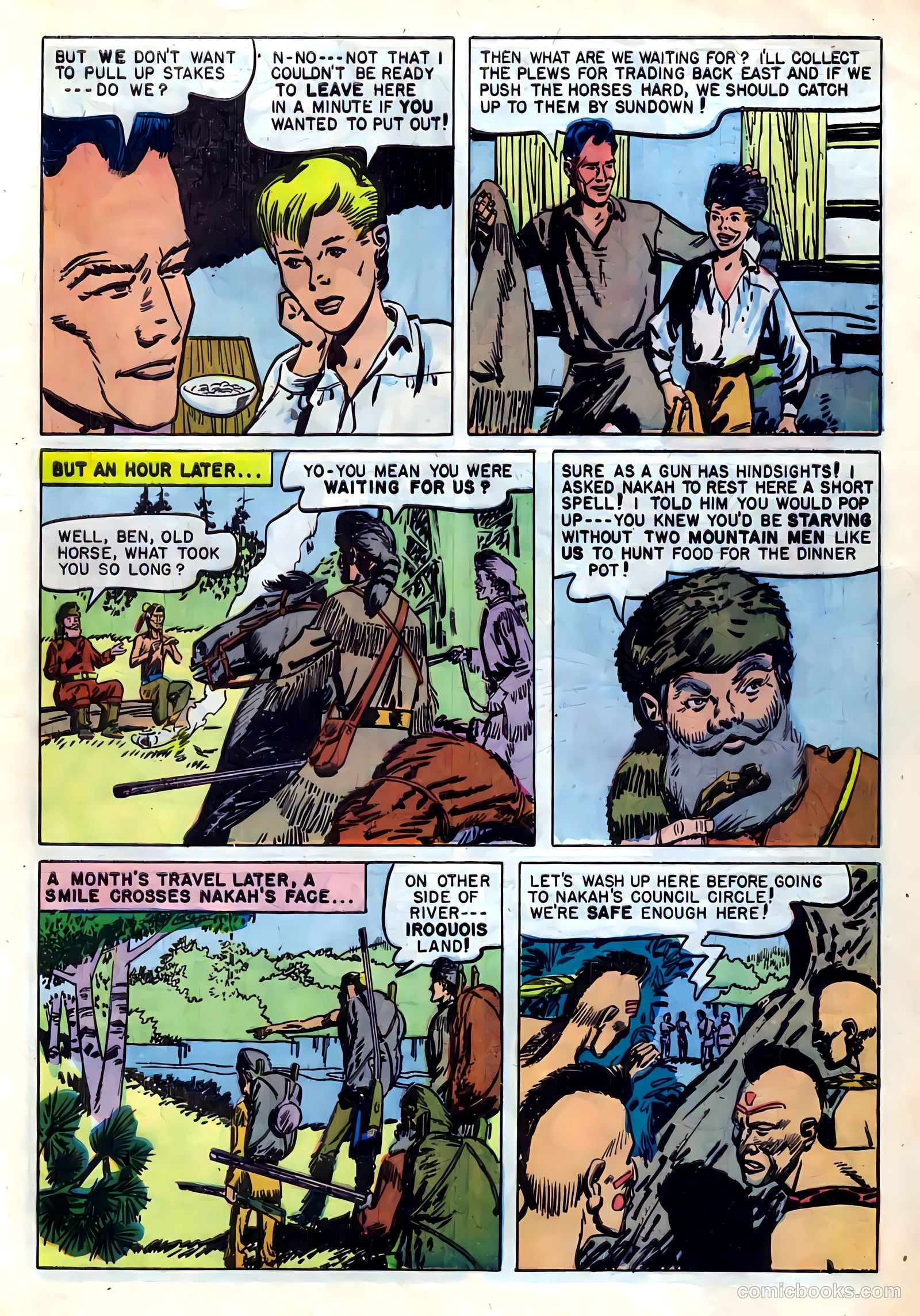 Ben Bowie and His Mountain Men #12 (1957) — page 5 of 36