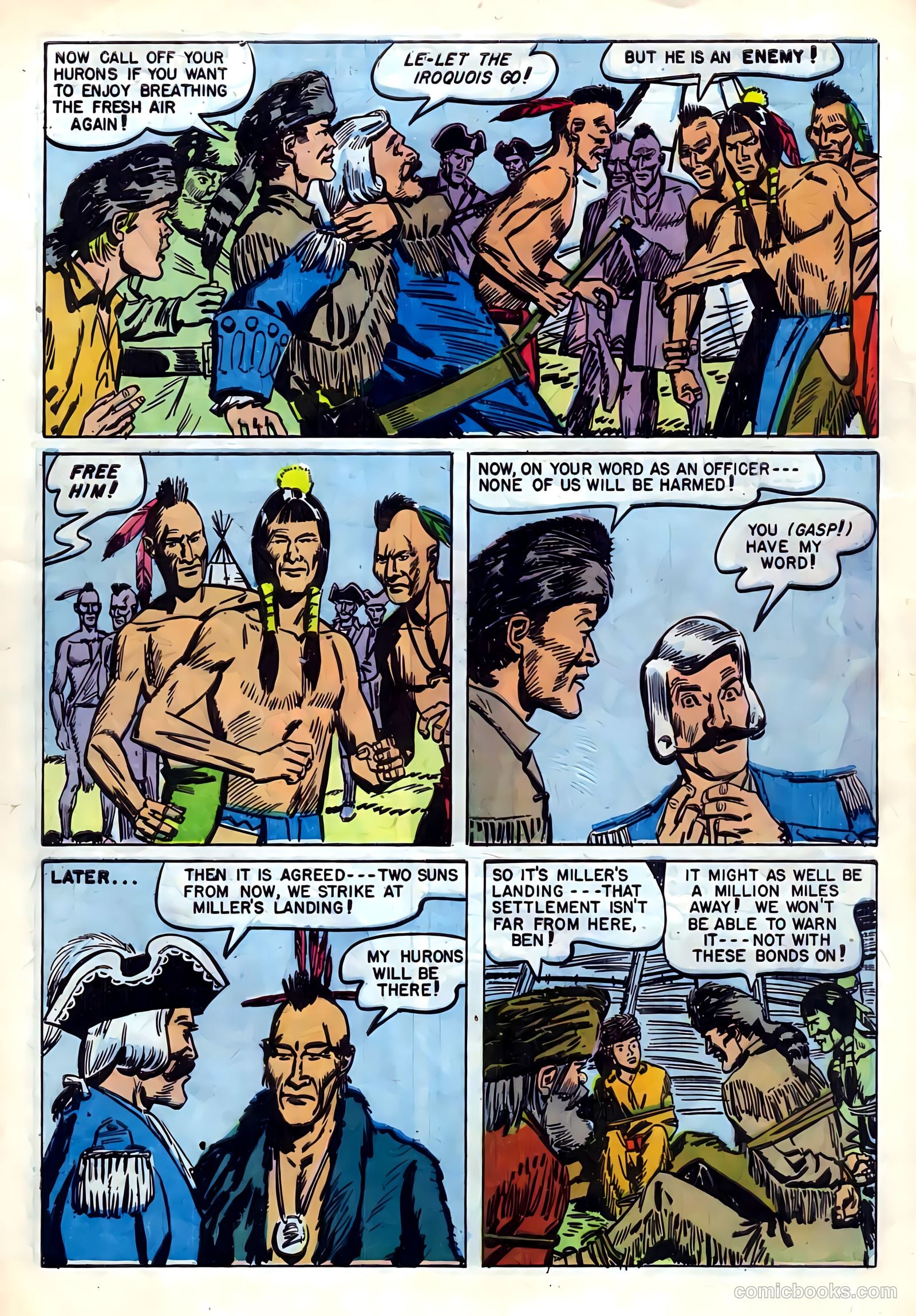 Ben Bowie and His Mountain Men #12 (1957) — page 8 of 36