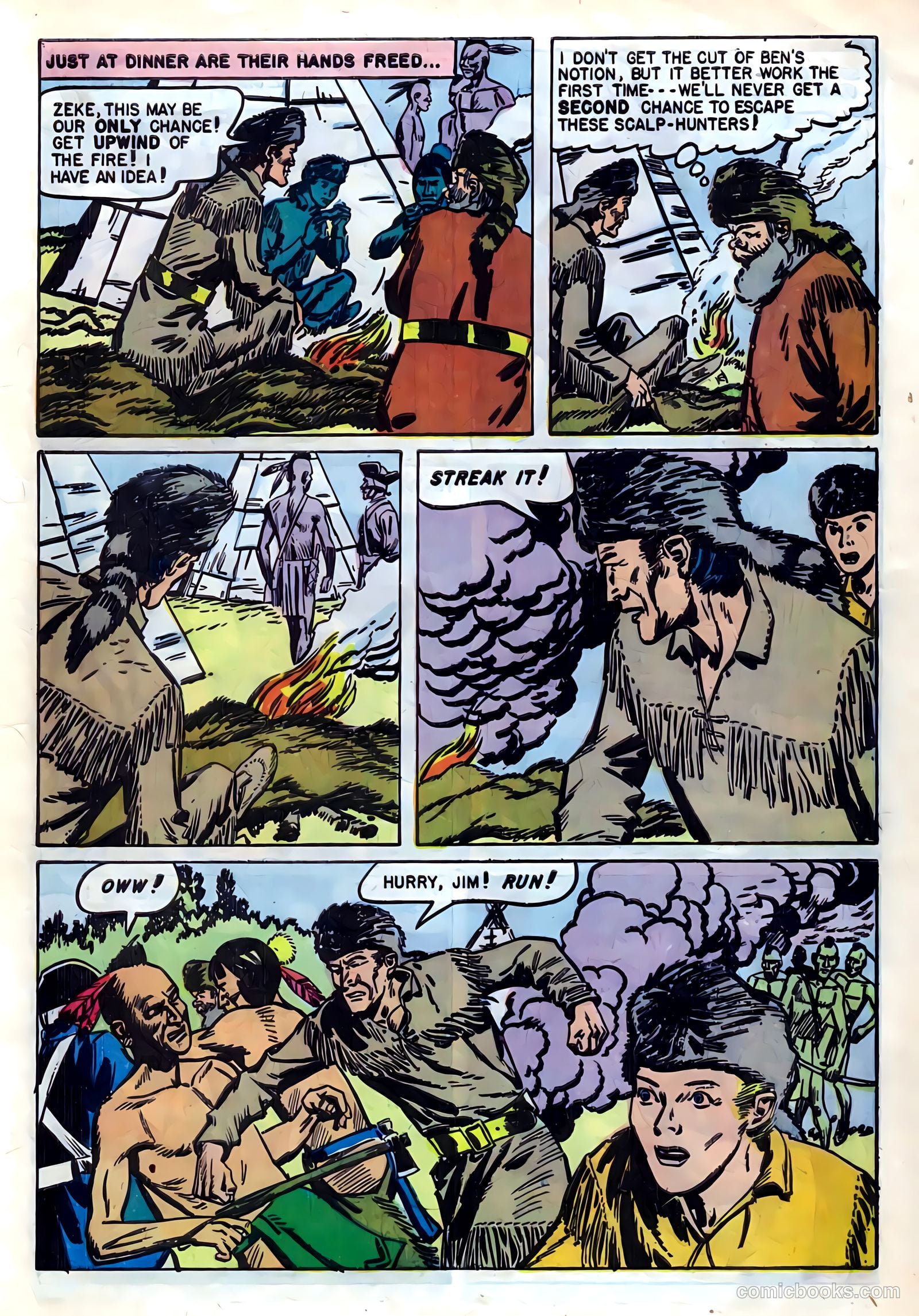 Ben Bowie and His Mountain Men #12 (1957) — page 9 of 36