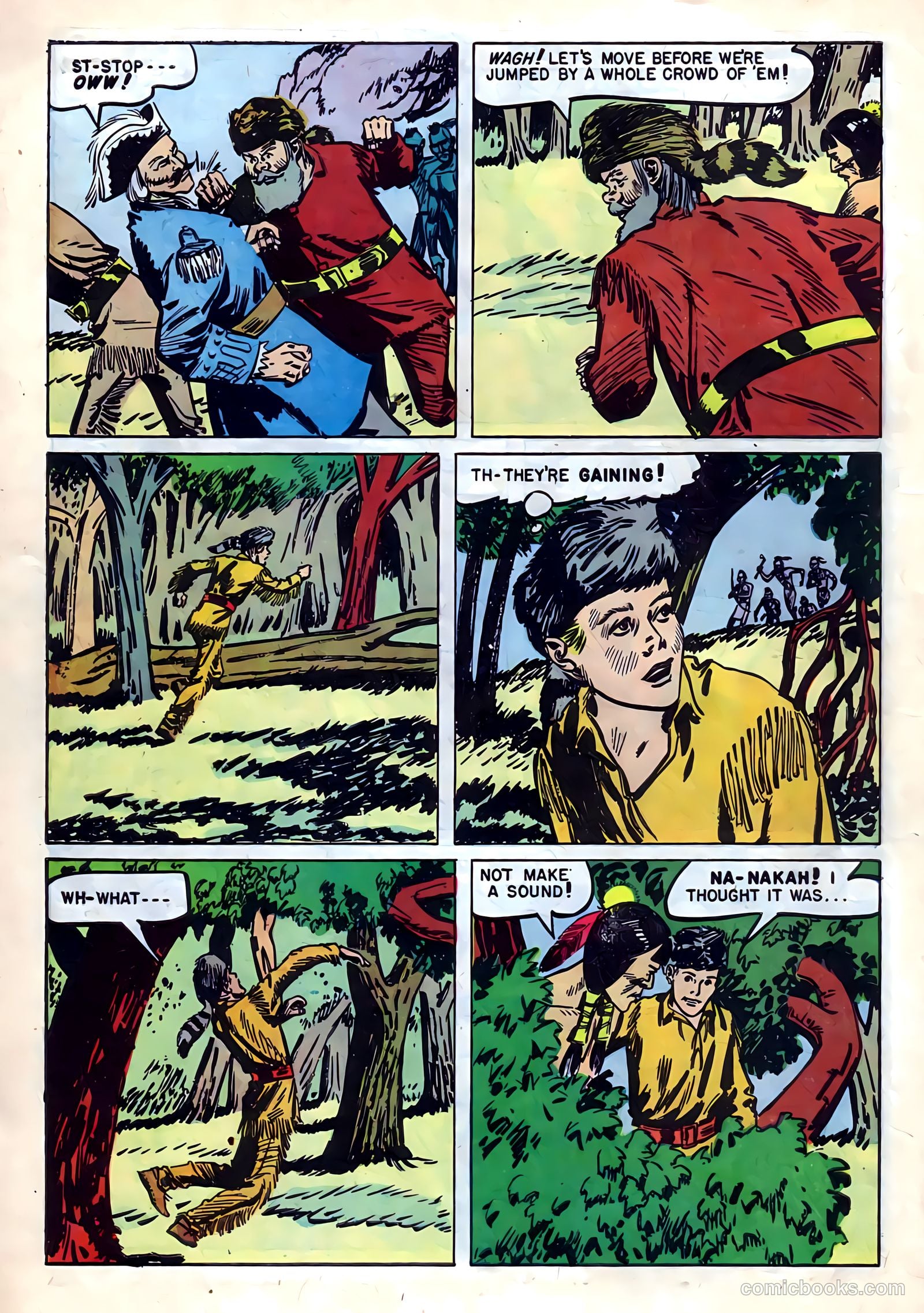 Ben Bowie and His Mountain Men #12 (1957) — page 10 of 36