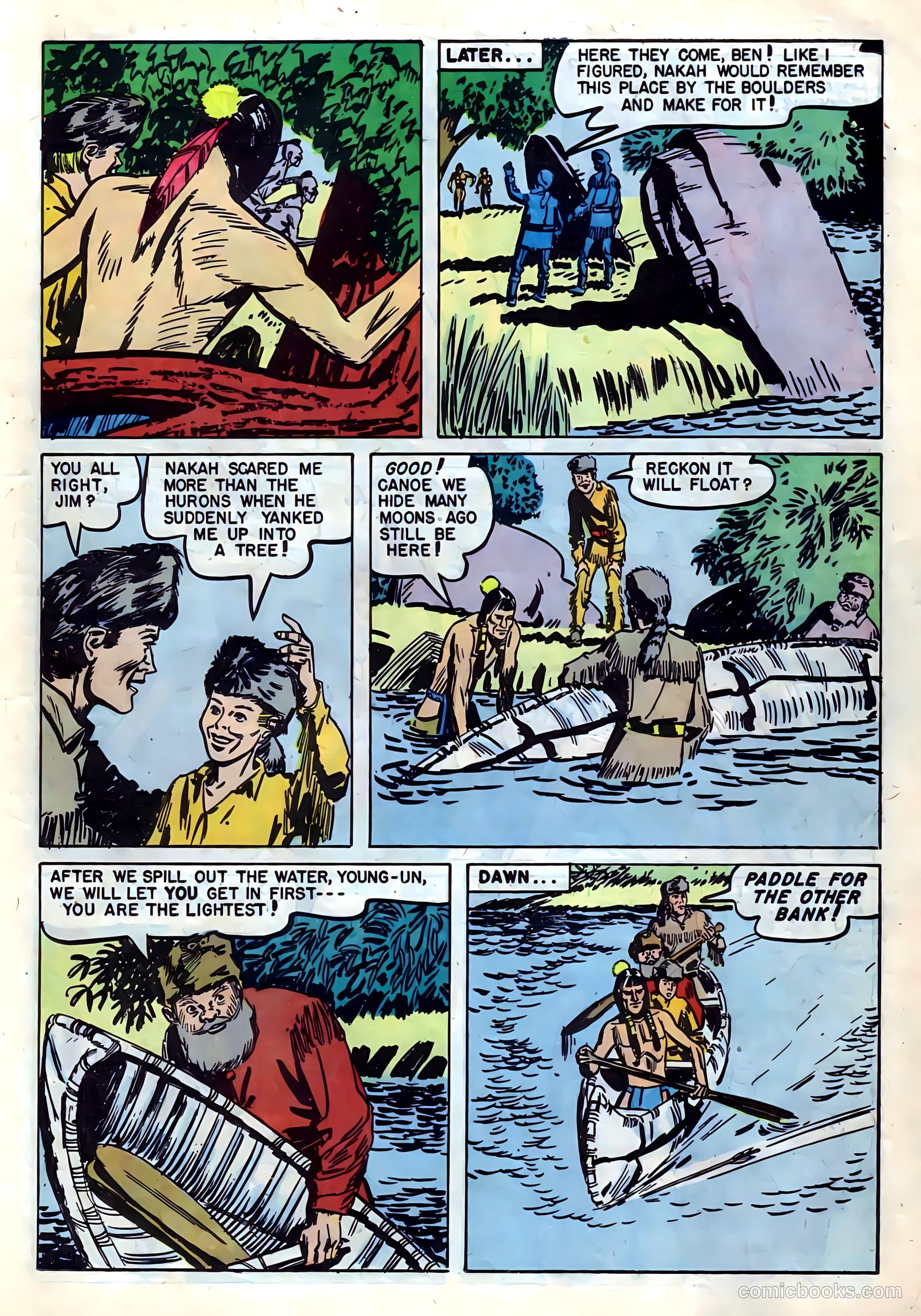 Ben Bowie and His Mountain Men #12 (1957) — page 11 of 36