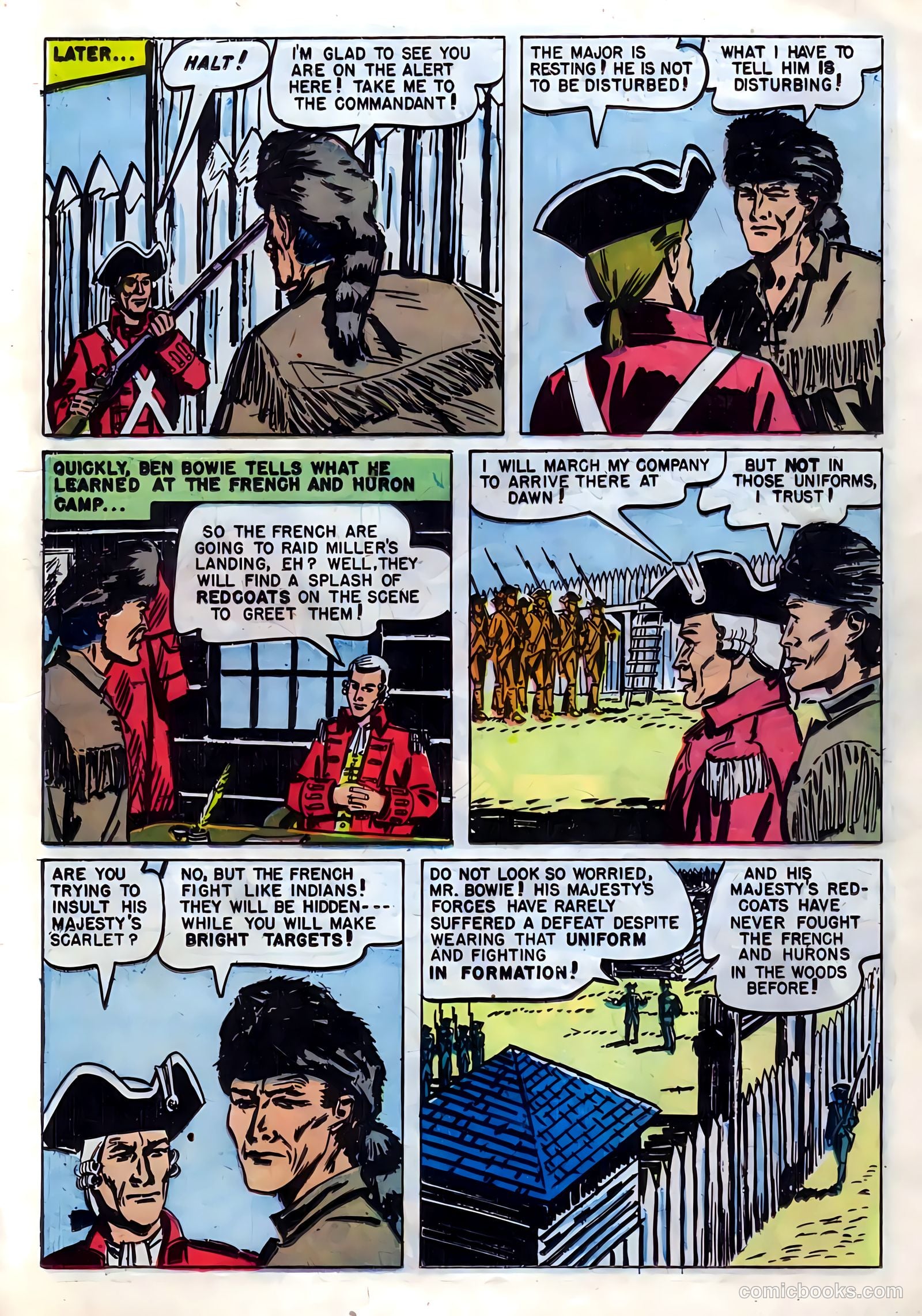 Ben Bowie and His Mountain Men #12 (1957) — page 13 of 36