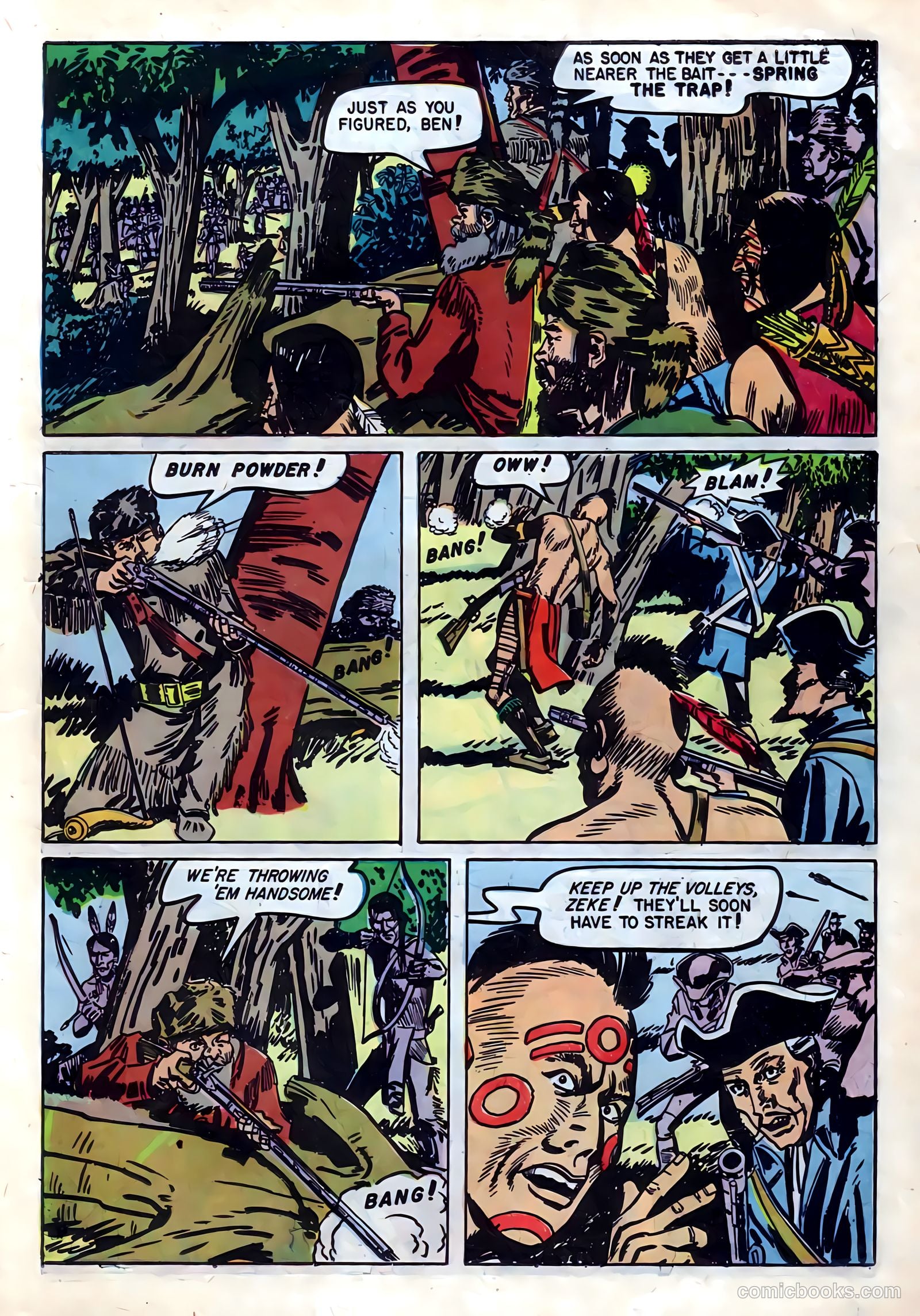 Ben Bowie and His Mountain Men #12 (1957) — page 15 of 36