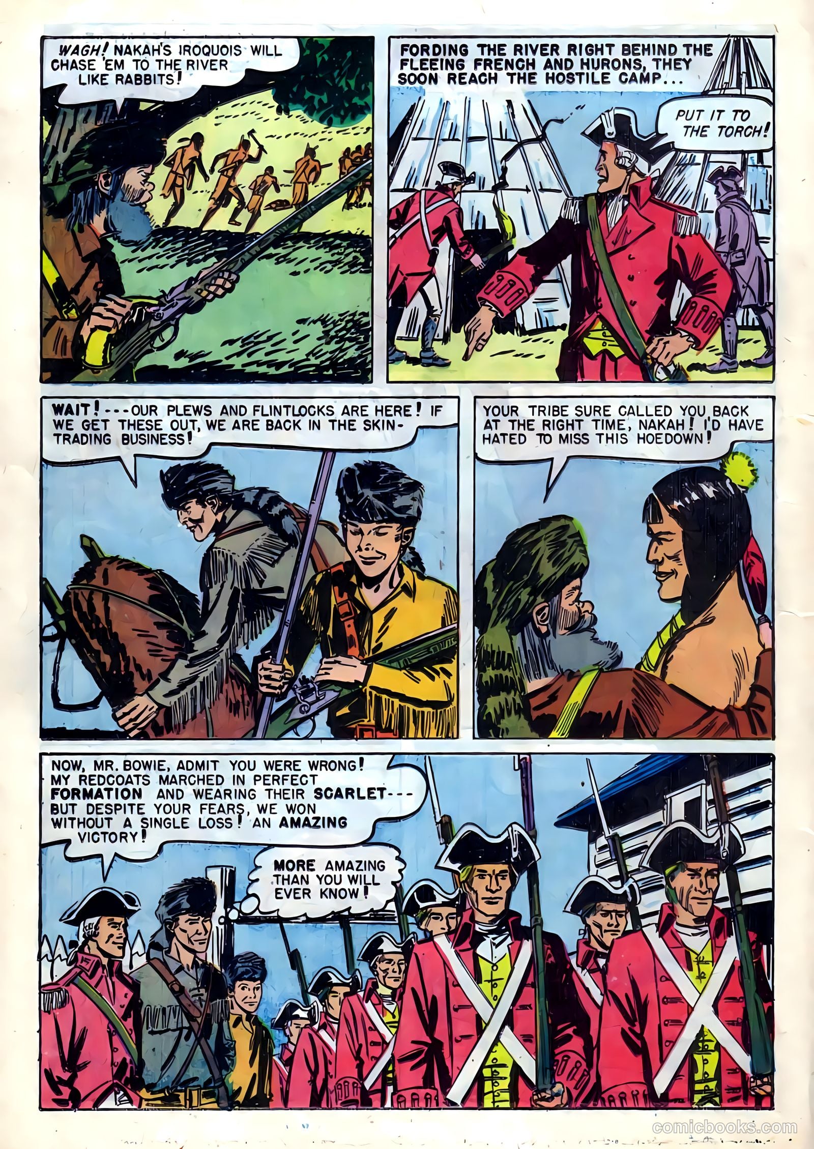 Ben Bowie and His Mountain Men #12 (1957) — page 16 of 36
