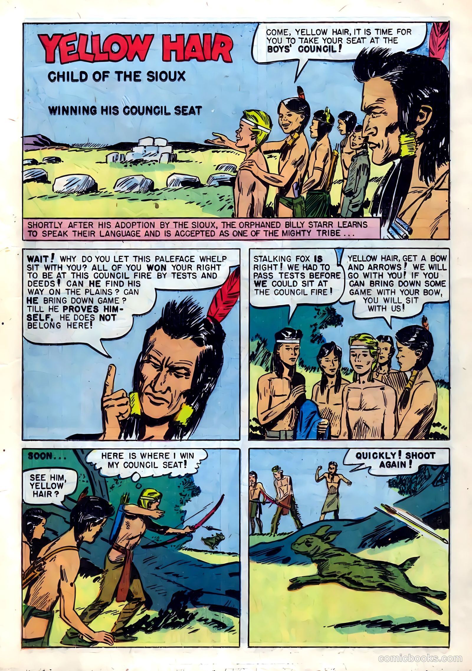 Ben Bowie and His Mountain Men #12 (1957) — page 17 of 36