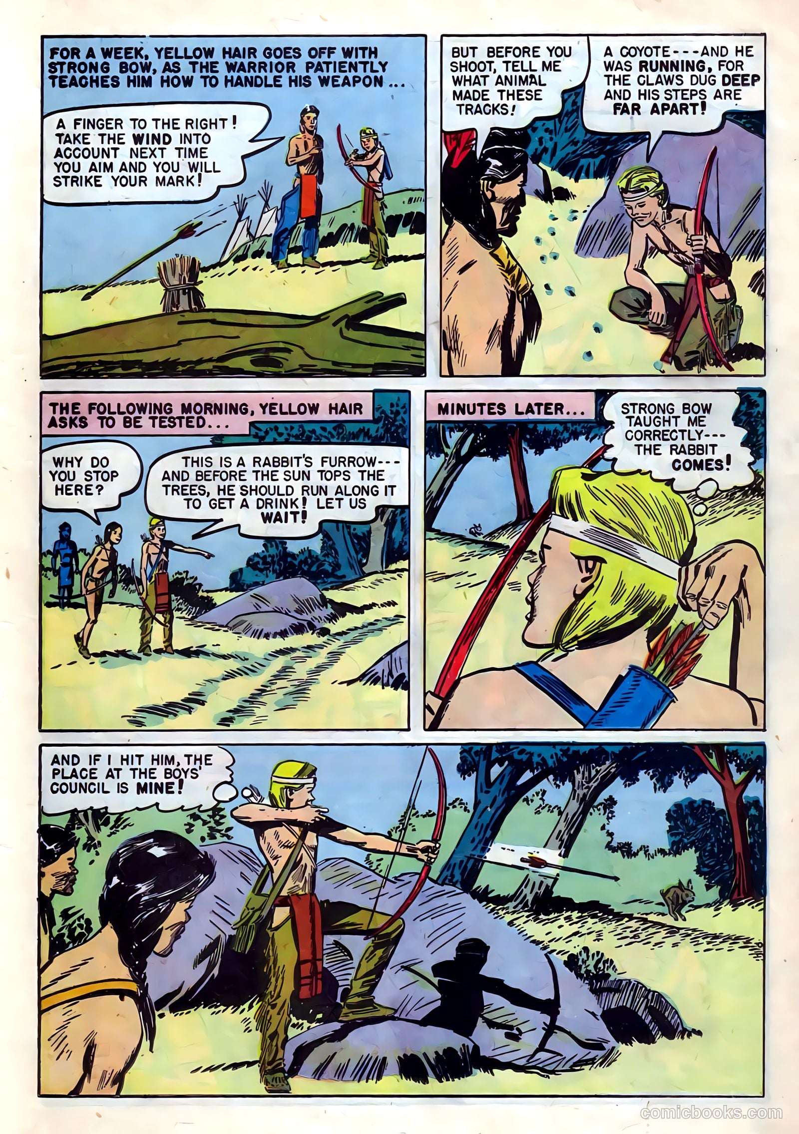 Ben Bowie and His Mountain Men #12 (1957) — page 19 of 36