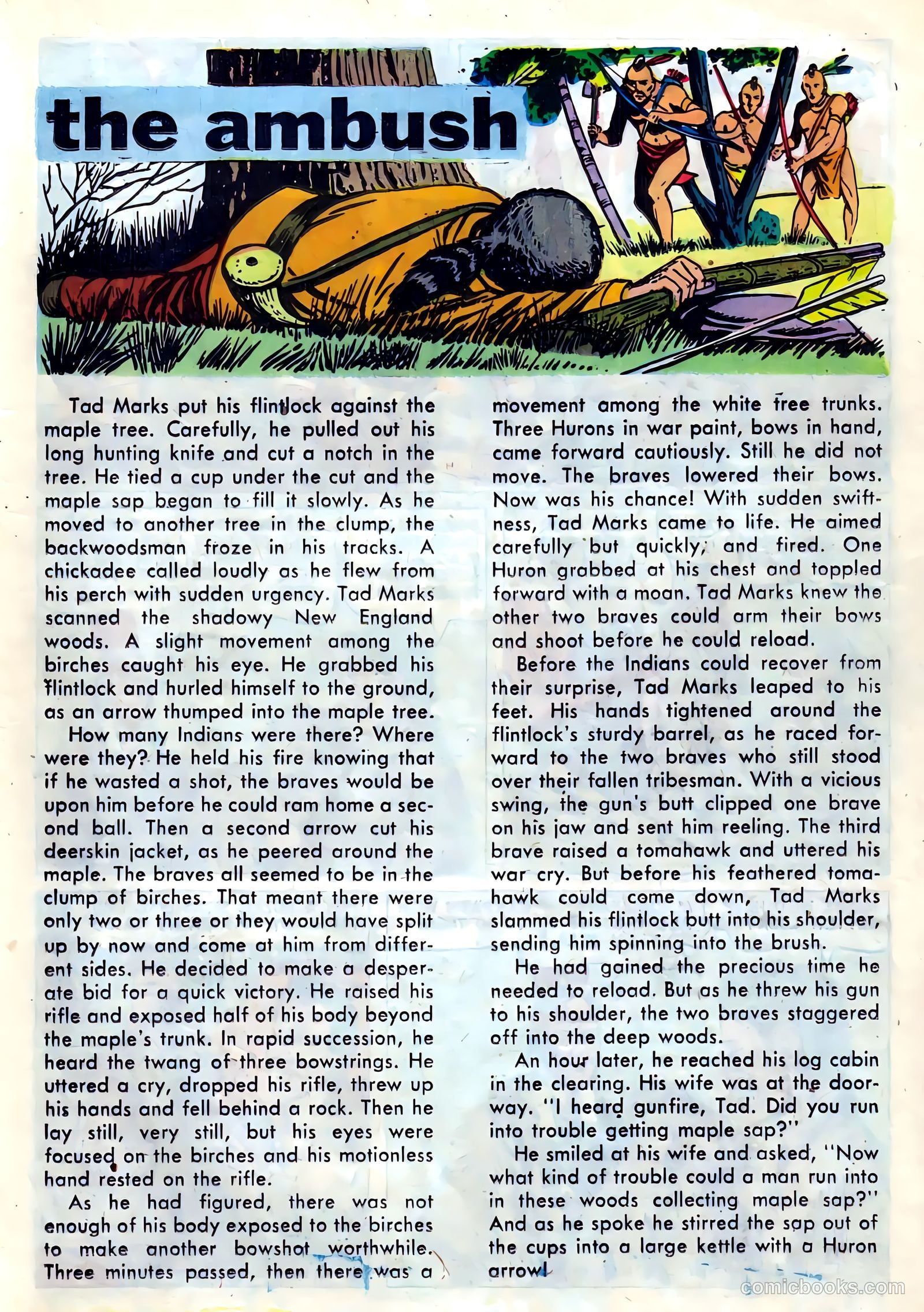 Ben Bowie and His Mountain Men #12 (1957) — page 21 of 36