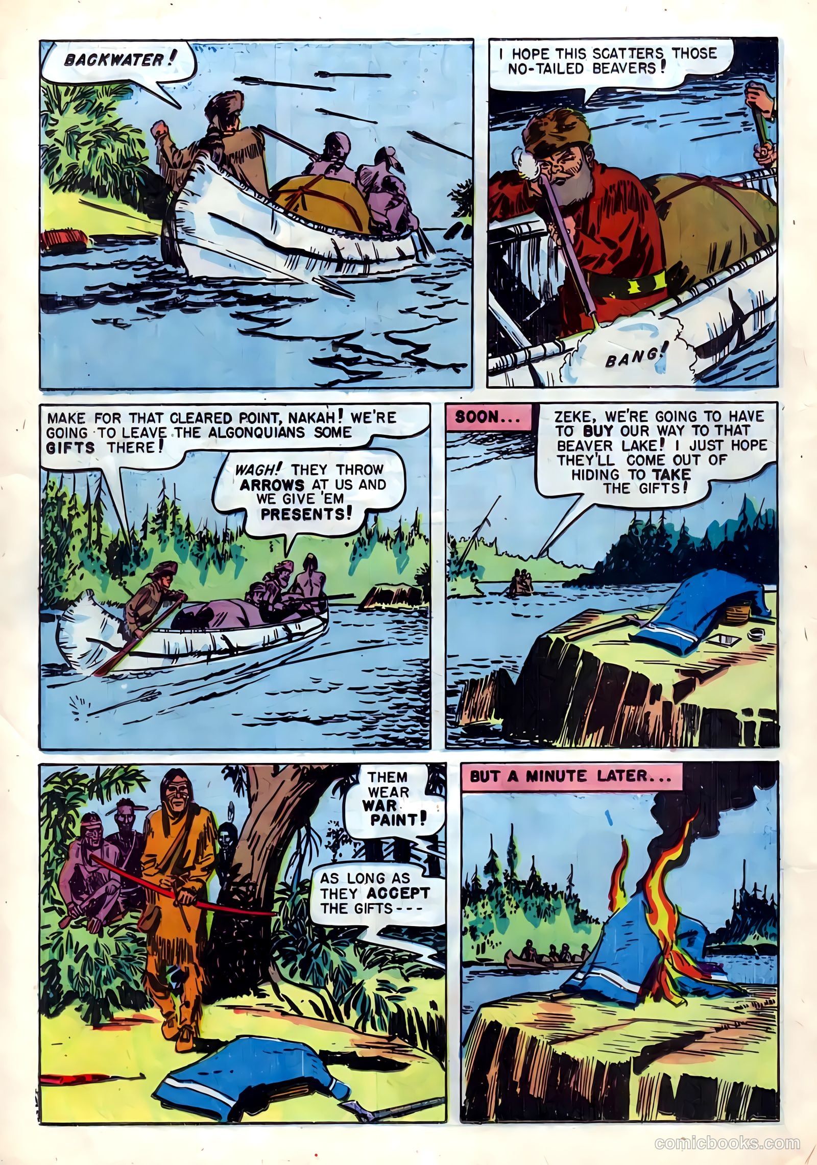 Ben Bowie and His Mountain Men #12 (1957) — page 24 of 36