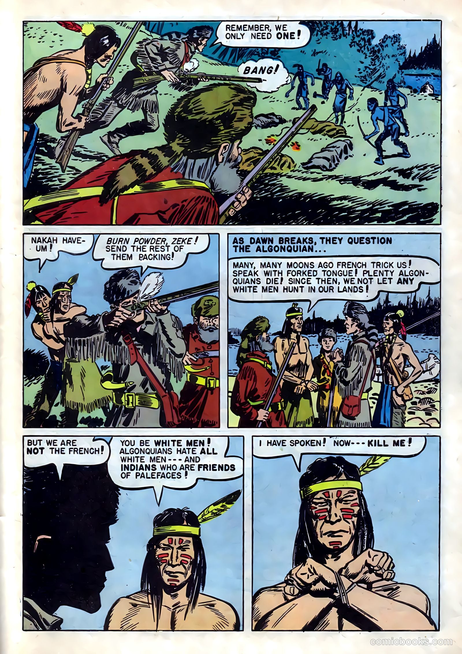 Ben Bowie and His Mountain Men #12 (1957) — page 27 of 36