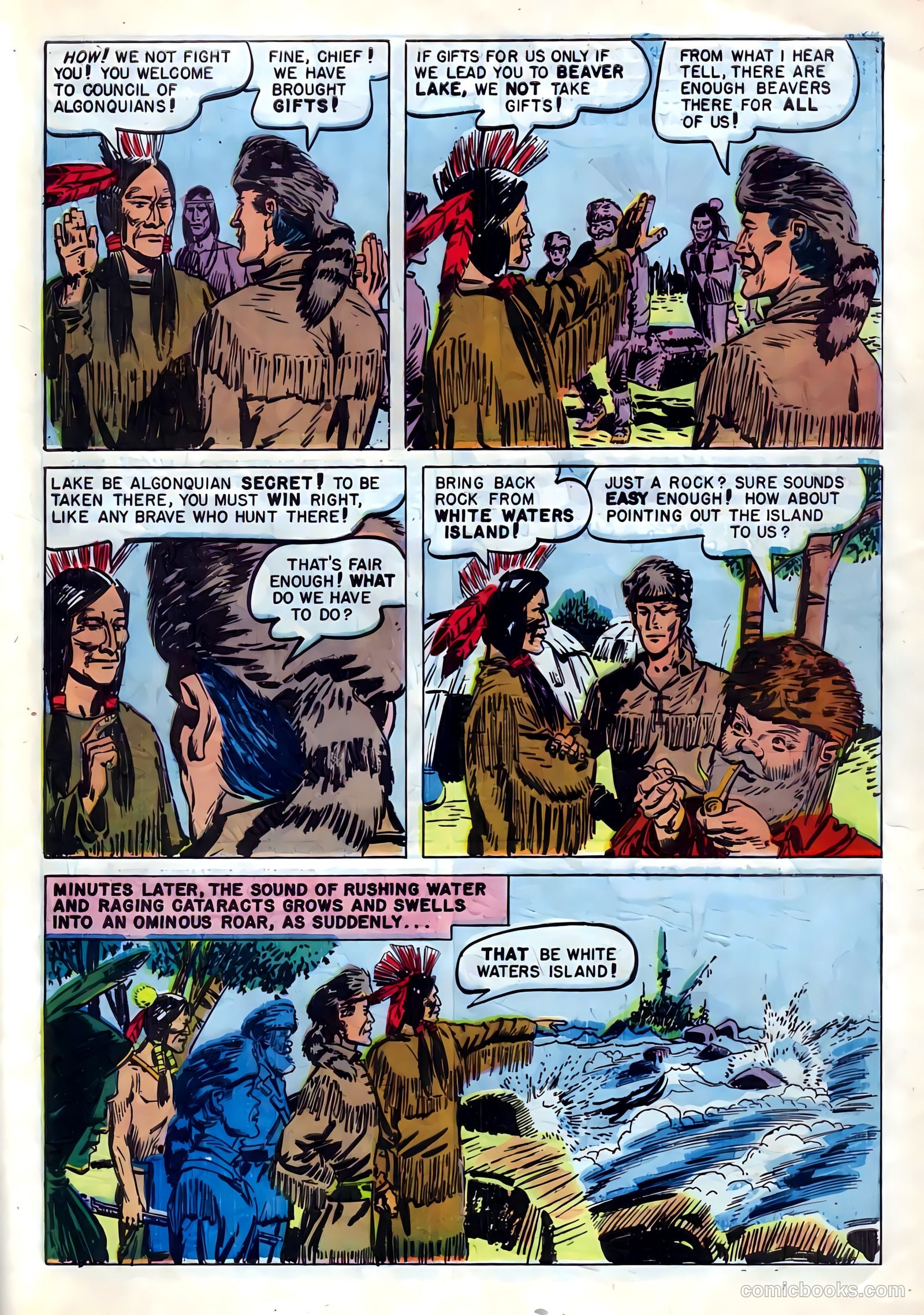 Ben Bowie and His Mountain Men #12 (1957) — page 29 of 36