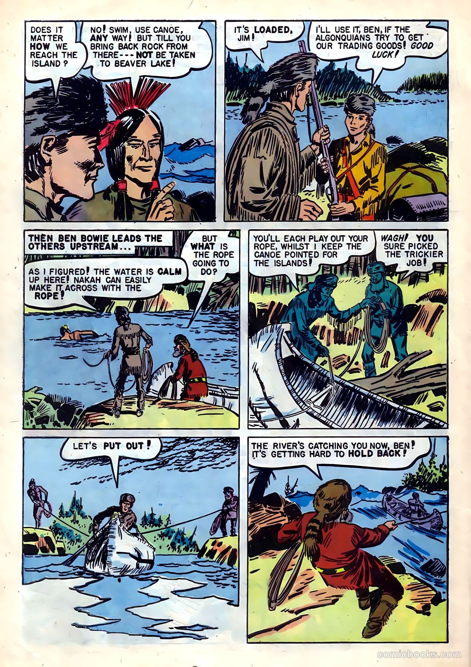 Ben Bowie and His Mountain Men #12 (1957) — page 30 of 36