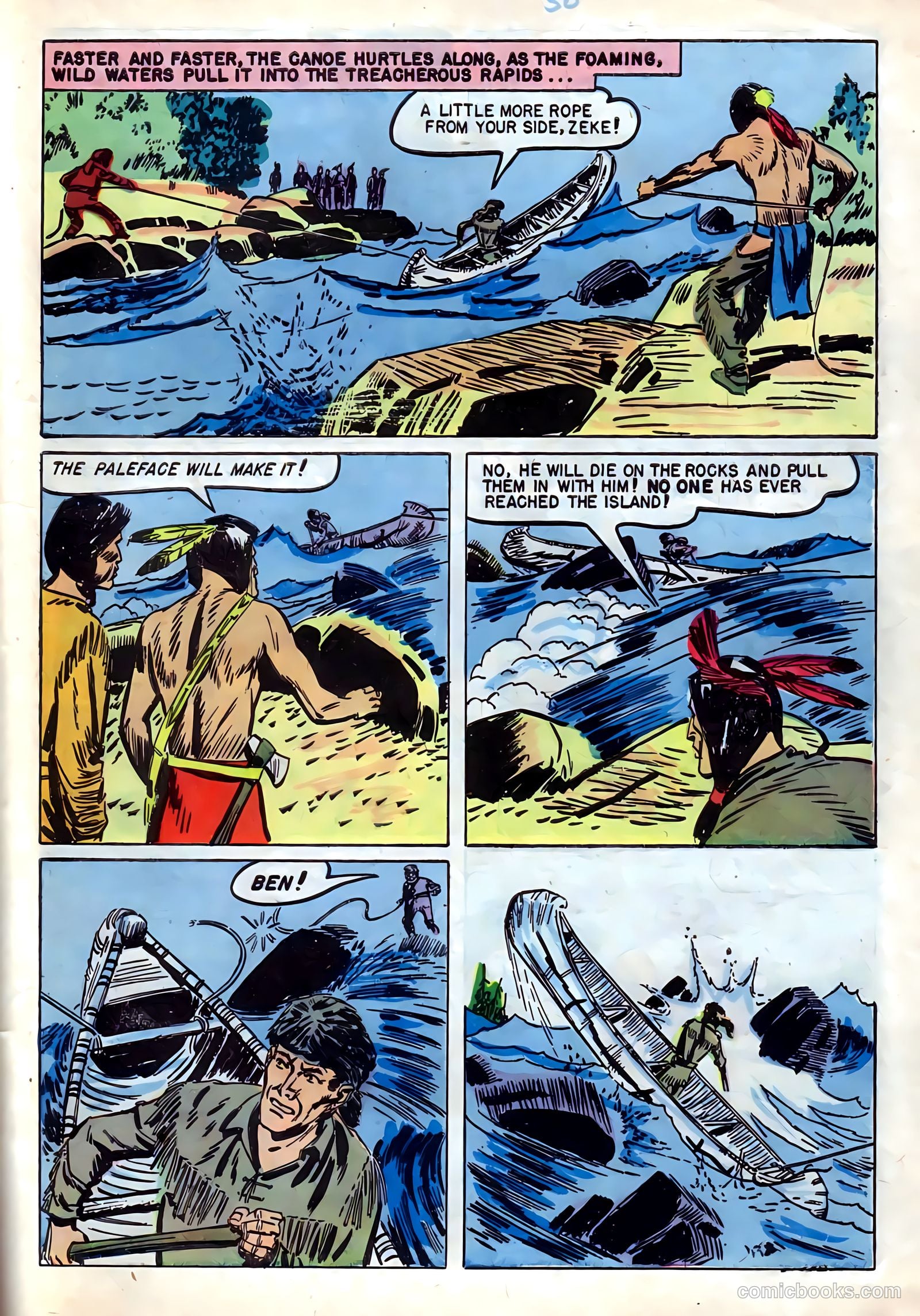 Ben Bowie and His Mountain Men #12 (1957) — page 31 of 36