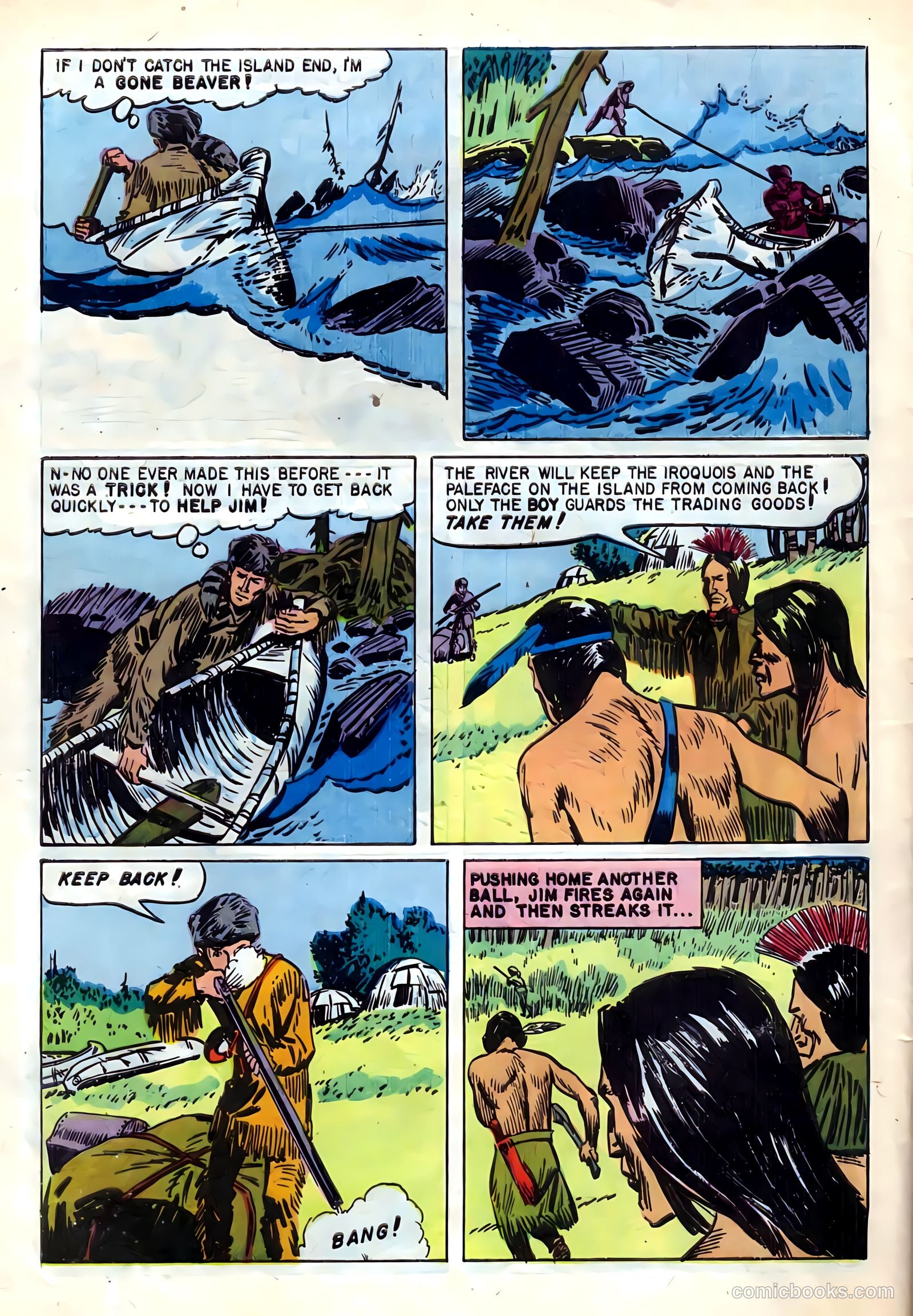 Ben Bowie and His Mountain Men #12 (1957) — page 32 of 36