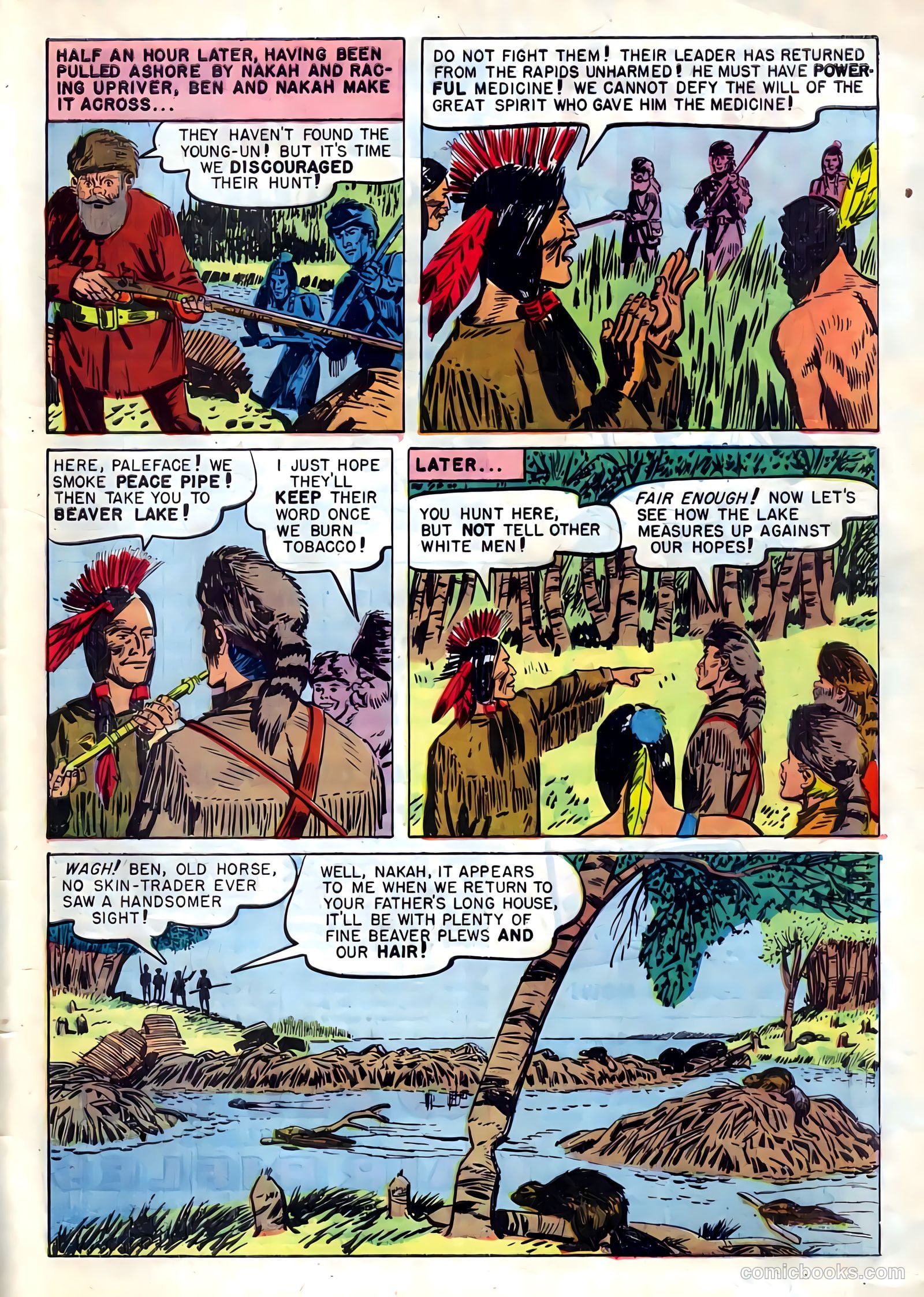 Ben Bowie and His Mountain Men #12 (1957) — page 33 of 36