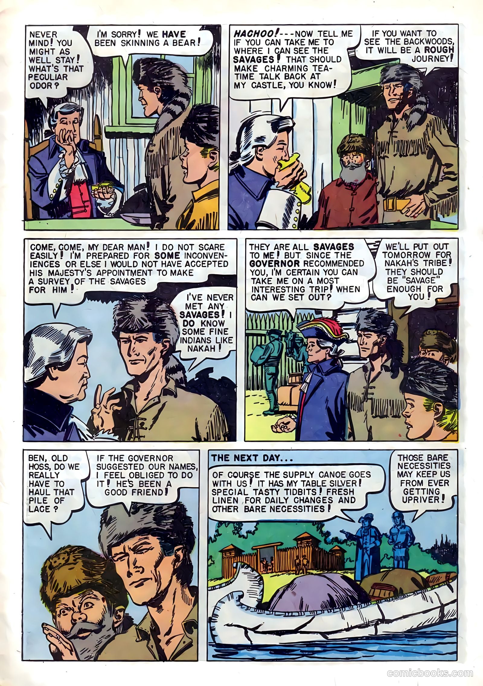 Ben Bowie and His Mountain Men #13 (1958) — page 5 of 36