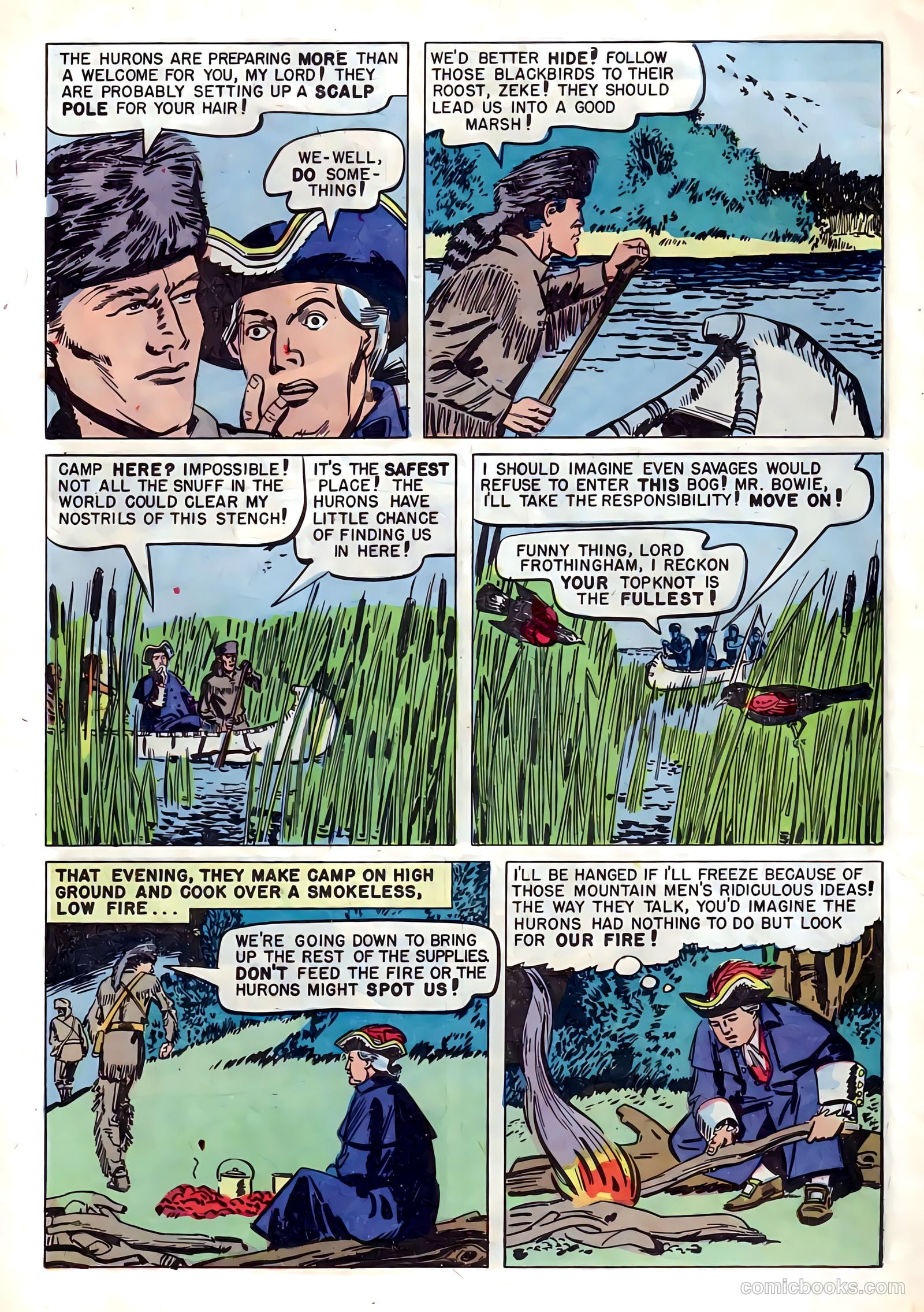 Ben Bowie and His Mountain Men #13 (1958) — page 8 of 36