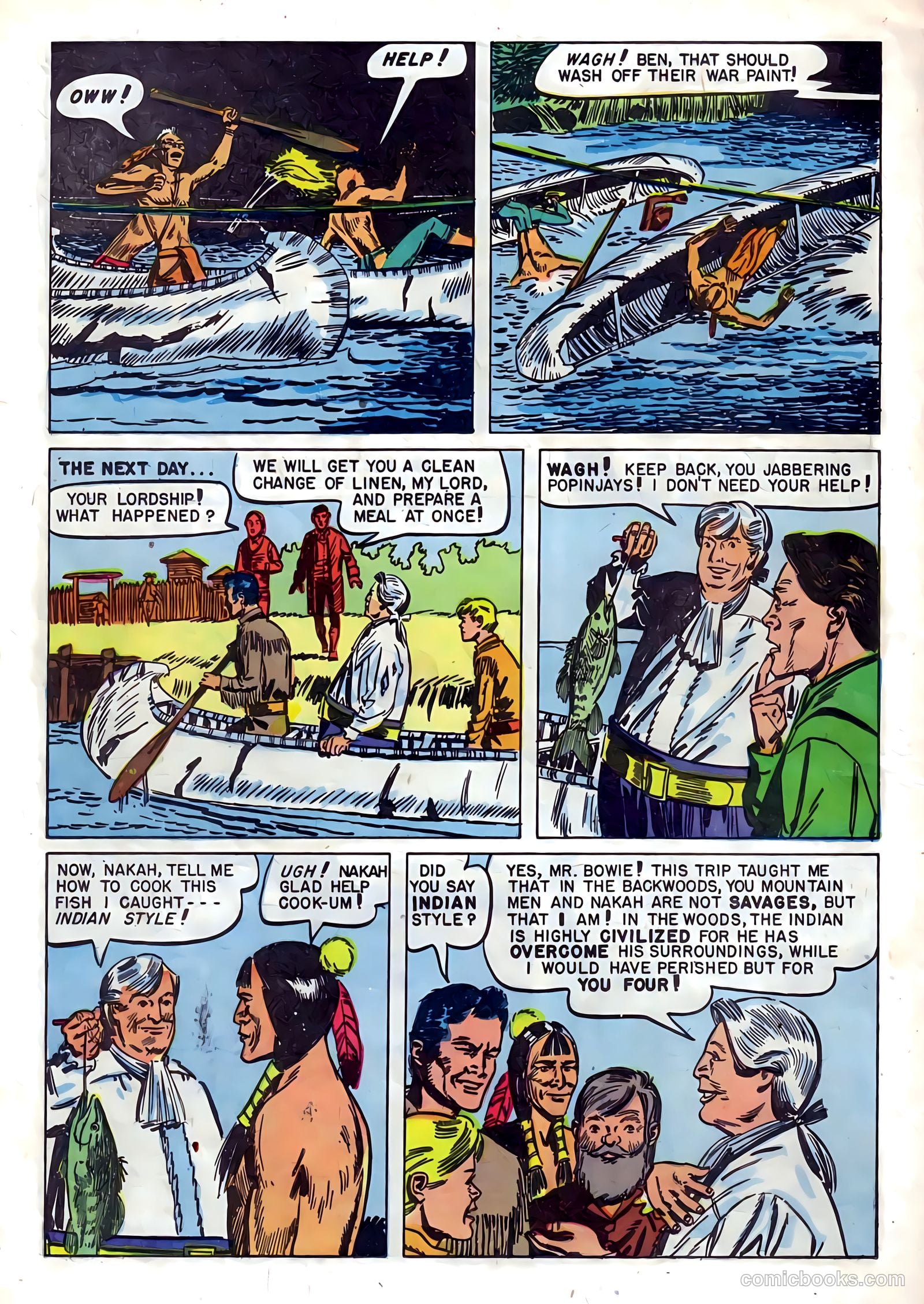 Ben Bowie and His Mountain Men #13 (1958) — page 16 of 36