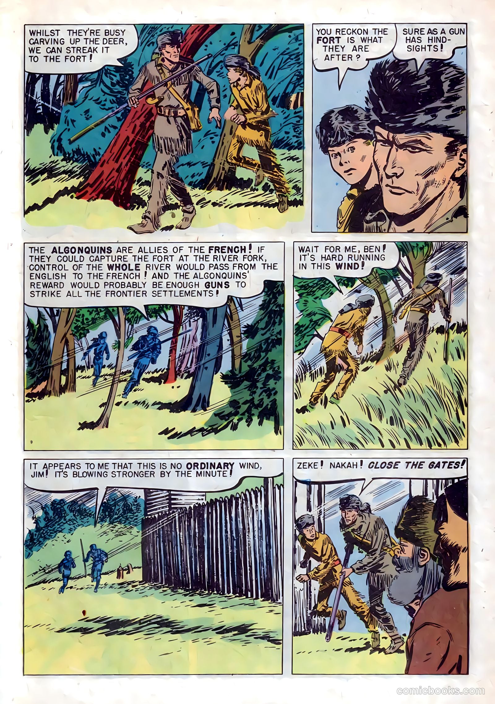 Ben Bowie and His Mountain Men #13 (1958) — page 23 of 36