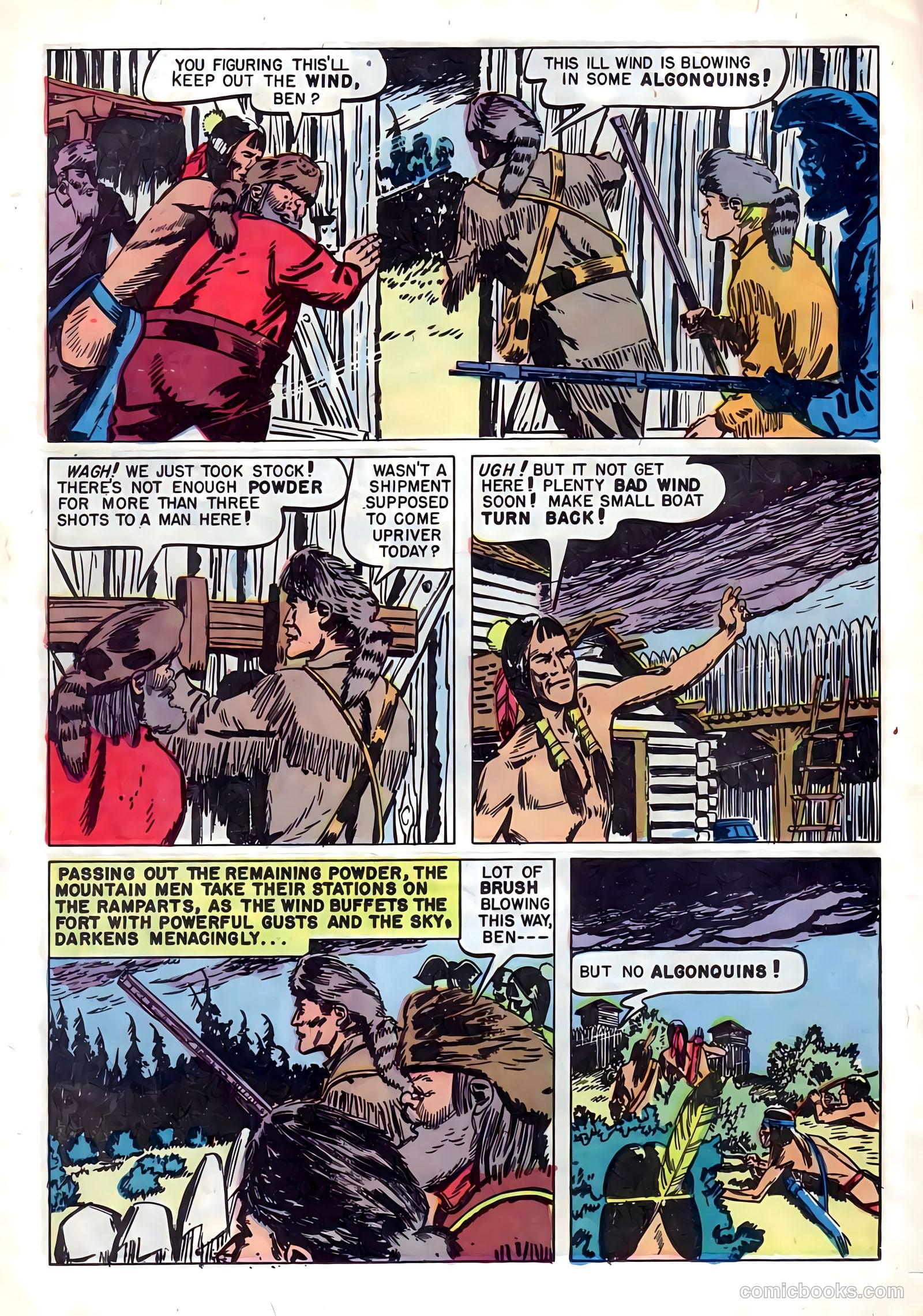 Ben Bowie and His Mountain Men #13 (1958) — page 24 of 36