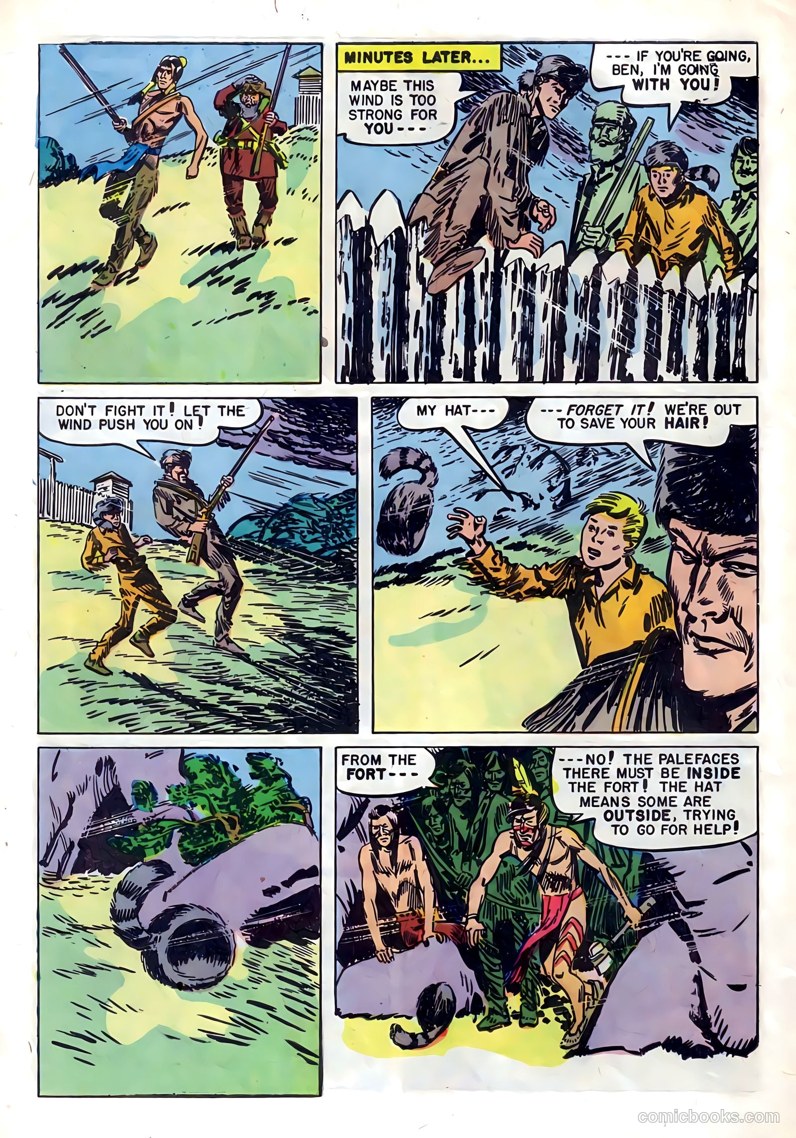 Ben Bowie and His Mountain Men #13 (1958) — page 28 of 36
