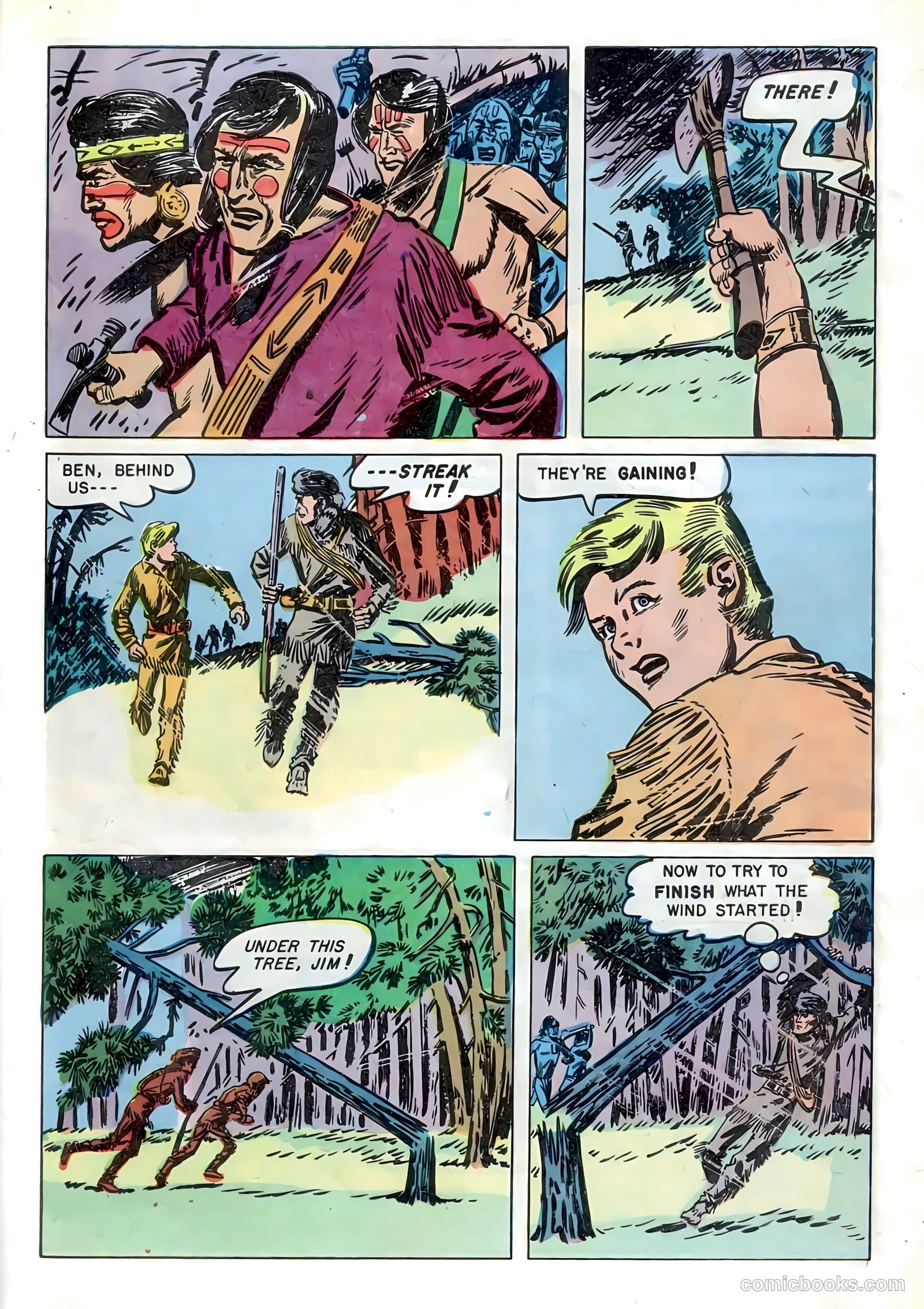 Ben Bowie and His Mountain Men #13 (1958) — page 29 of 36