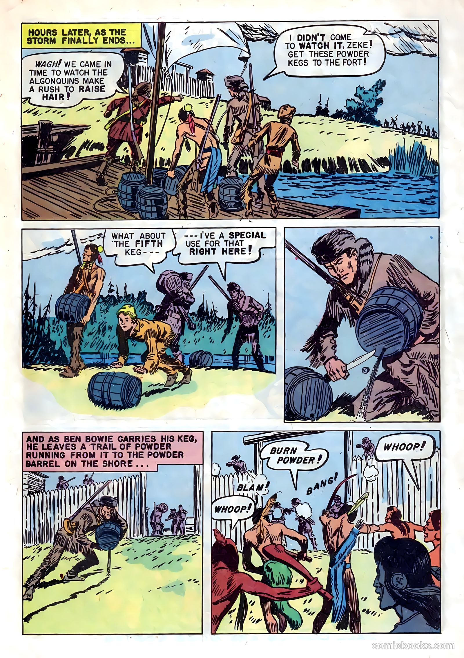 Ben Bowie and His Mountain Men #13 (1958) — page 33 of 36