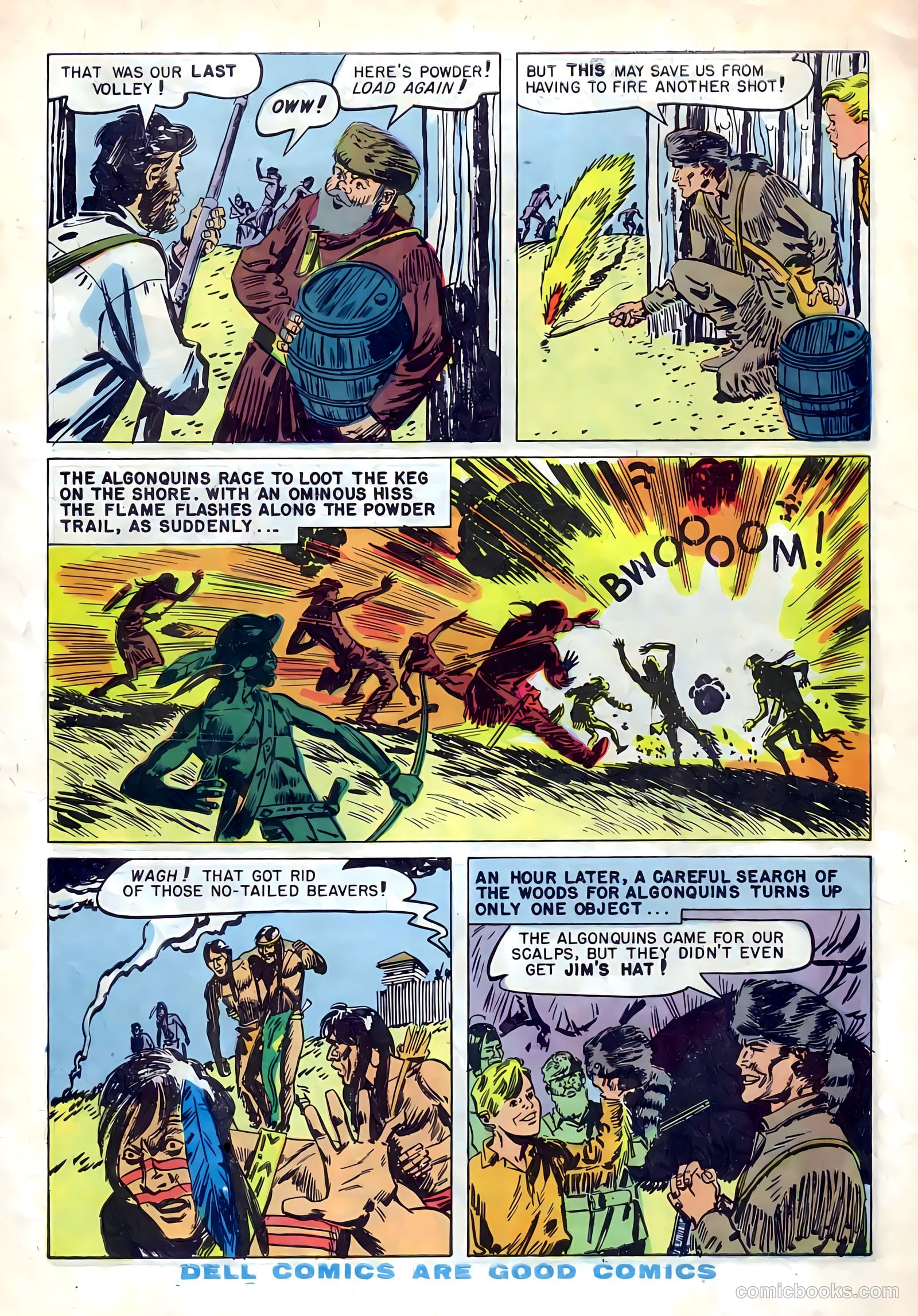 Ben Bowie and His Mountain Men #13 (1958) — page 34 of 36