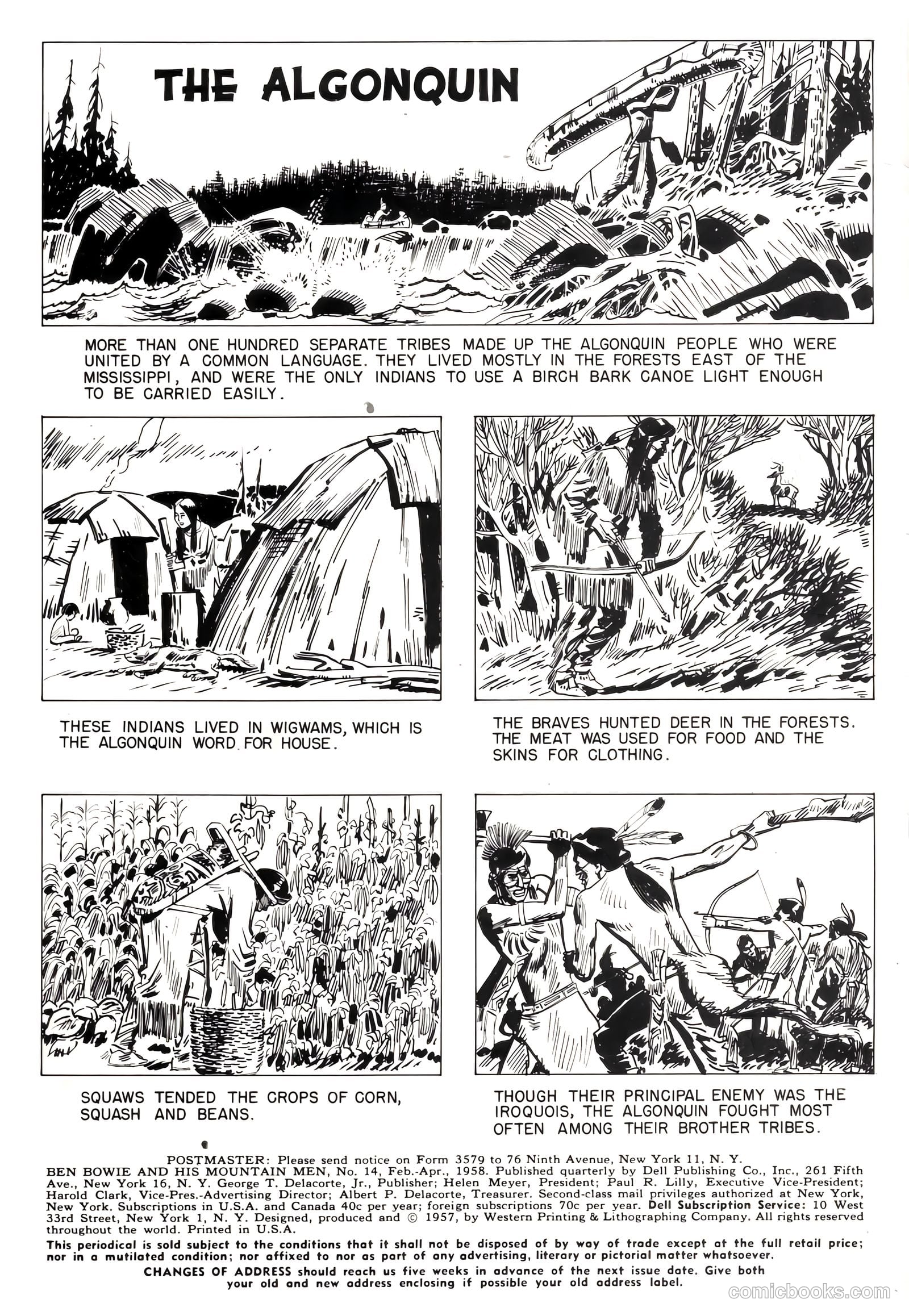 Ben Bowie and His Mountain Men #14 (1958) — page 2 of 36