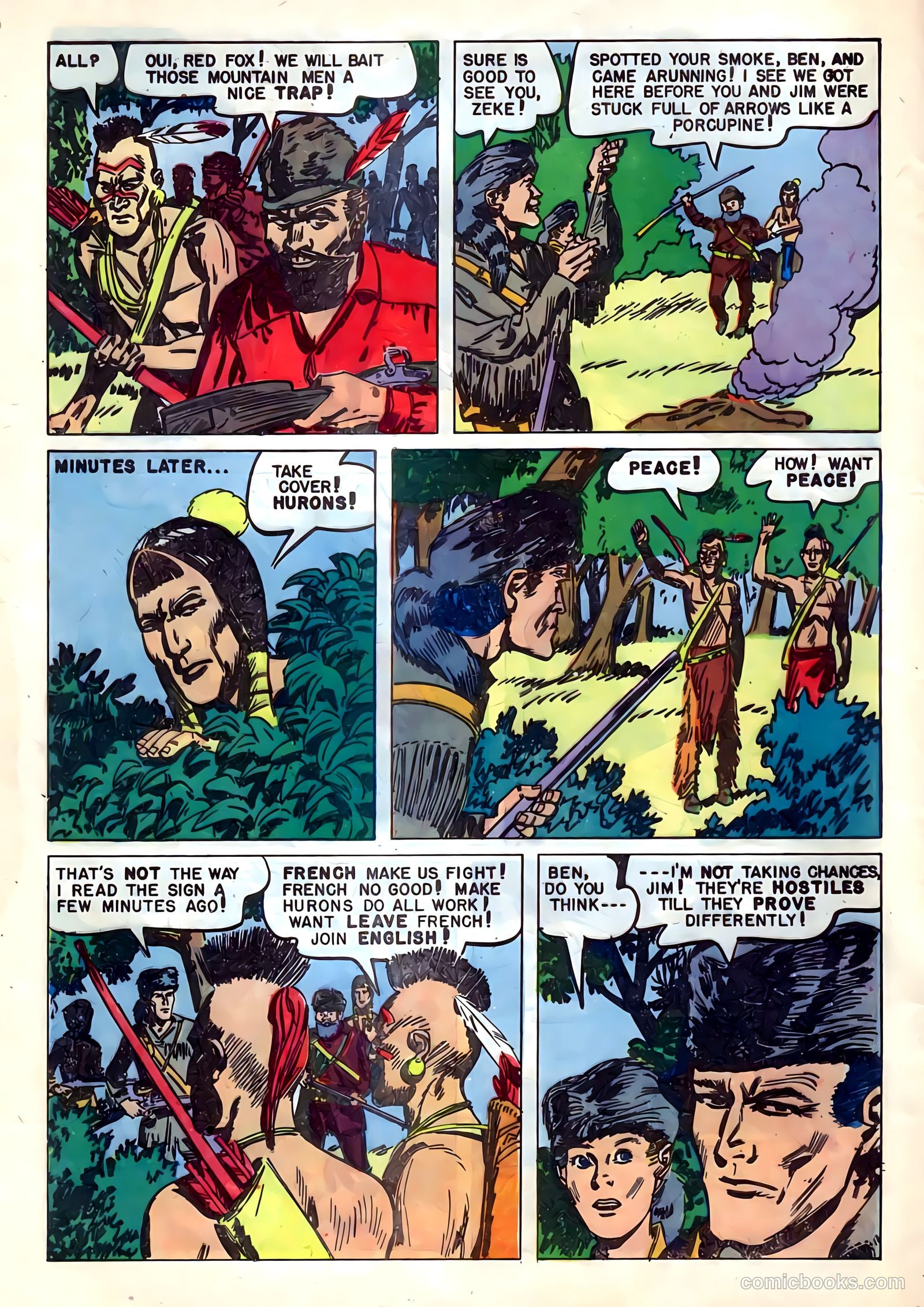 Ben Bowie and His Mountain Men #14 (1958) — page 4 of 36