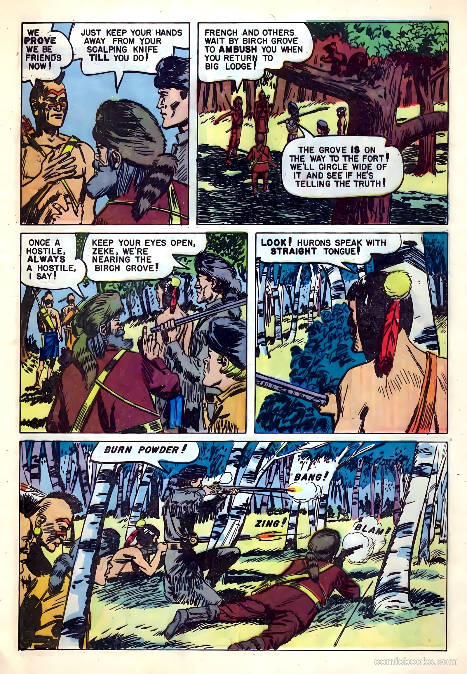 Ben Bowie and His Mountain Men #14 (1958) — page 5 of 36