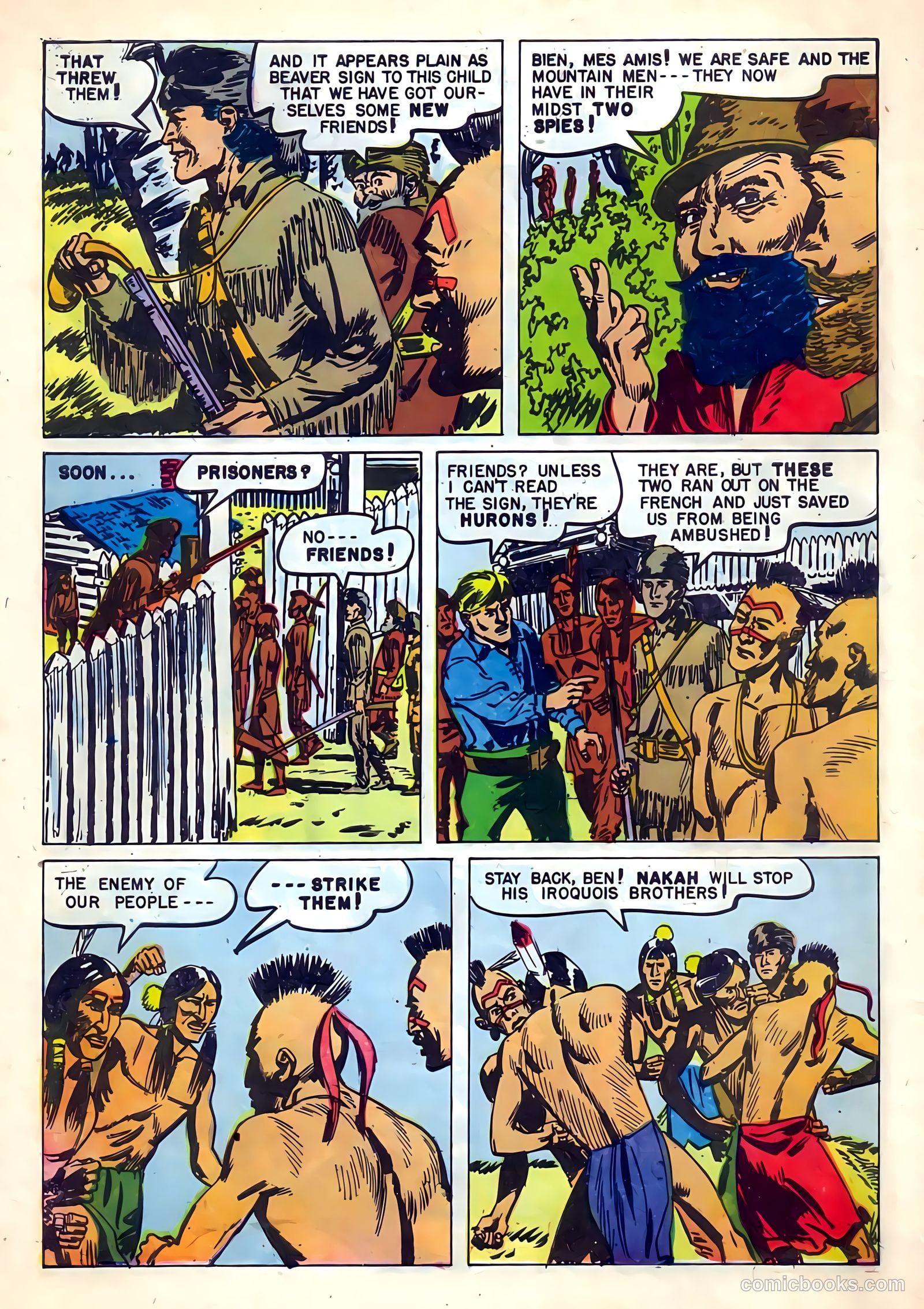 Ben Bowie and His Mountain Men #14 (1958) — page 6 of 36