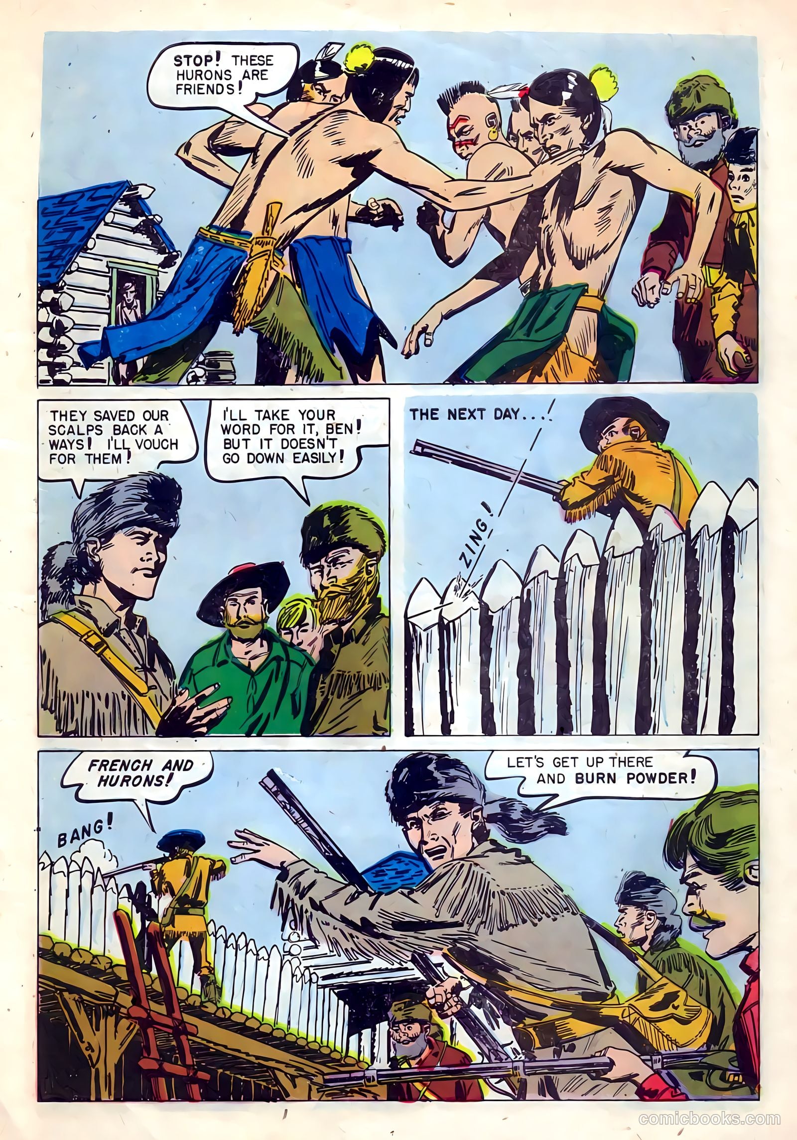 Ben Bowie and His Mountain Men #14 (1958) — page 7 of 36