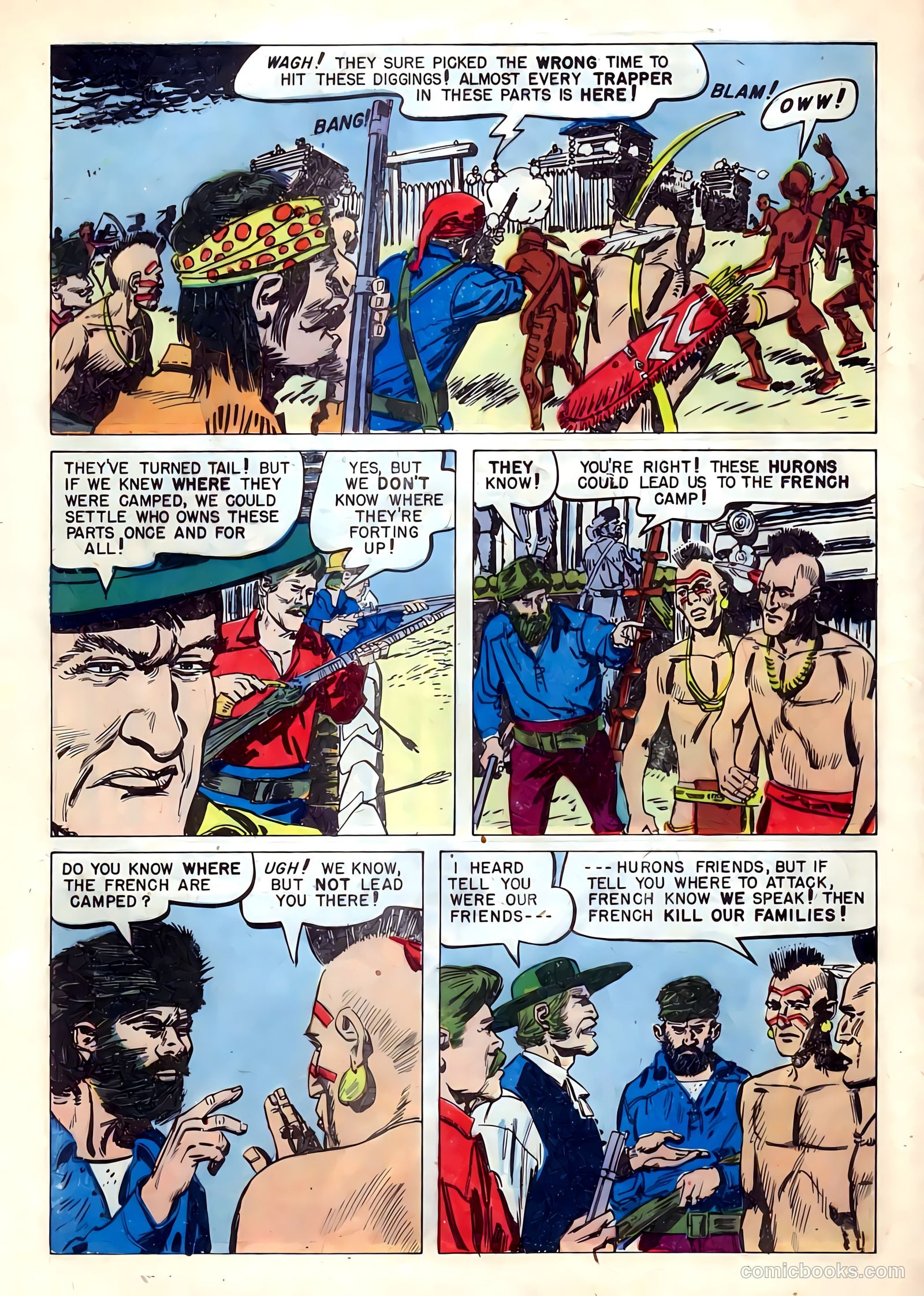 Ben Bowie and His Mountain Men #14 (1958) — page 8 of 36