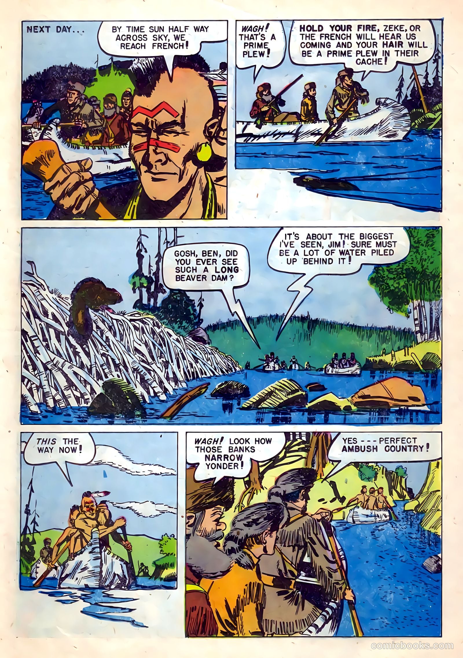 Ben Bowie and His Mountain Men #14 (1958) — page 11 of 36