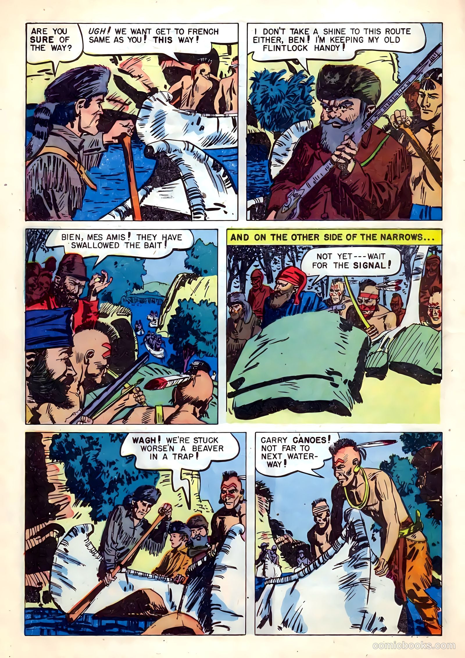 Ben Bowie and His Mountain Men #14 (1958) — page 12 of 36