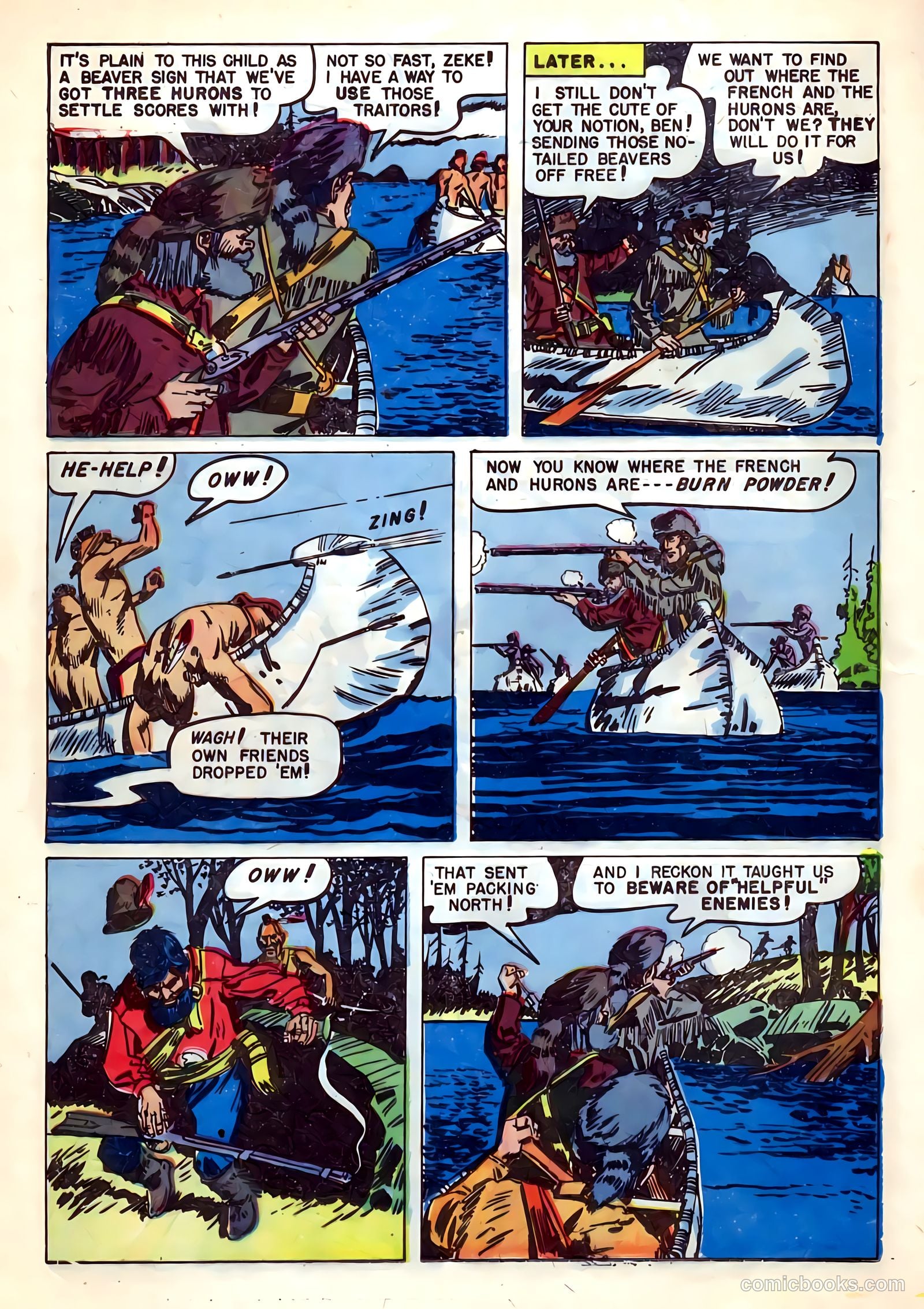 Ben Bowie and His Mountain Men #14 (1958) — page 16 of 36