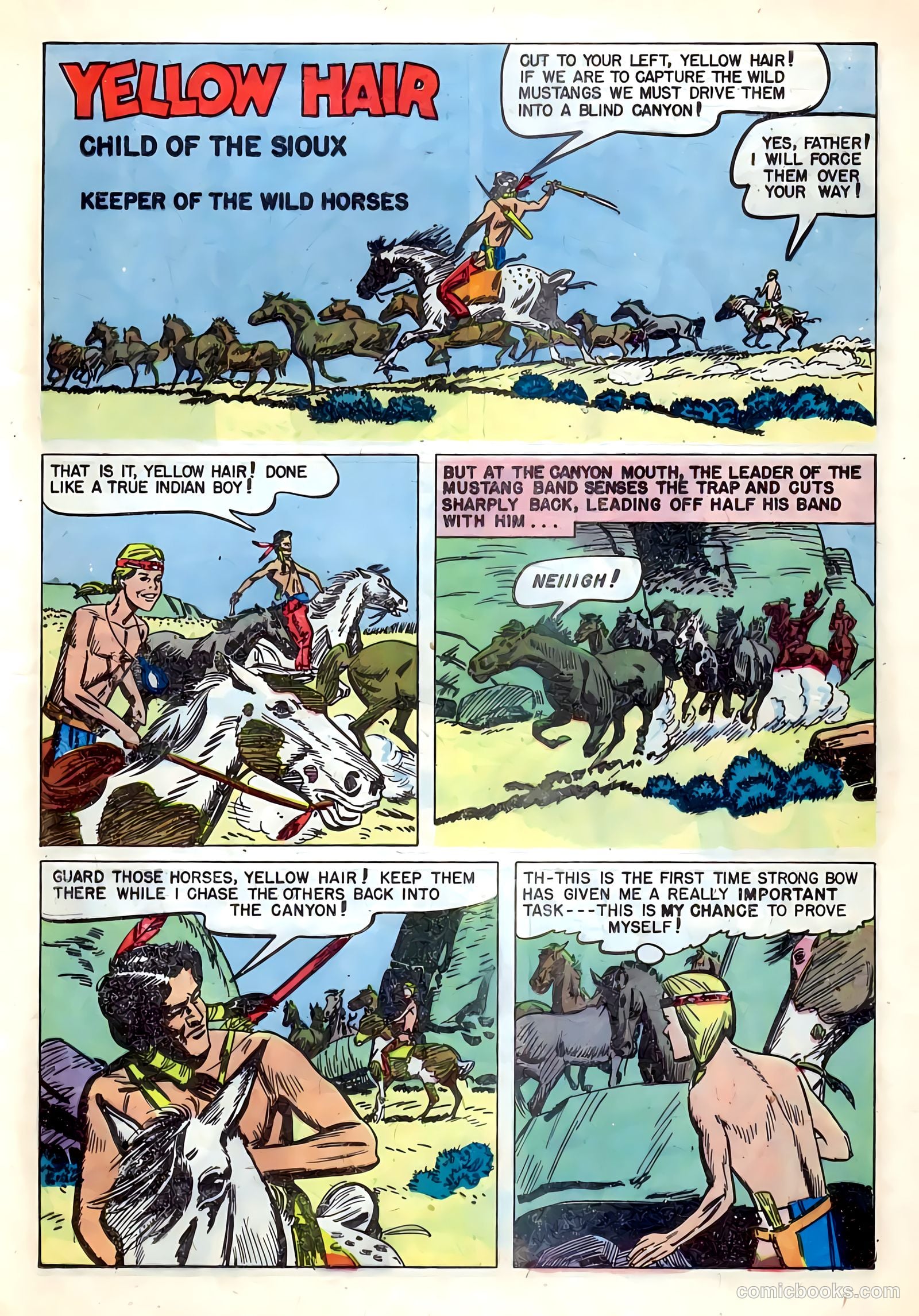 Ben Bowie and His Mountain Men #14 (1958) — page 17 of 36