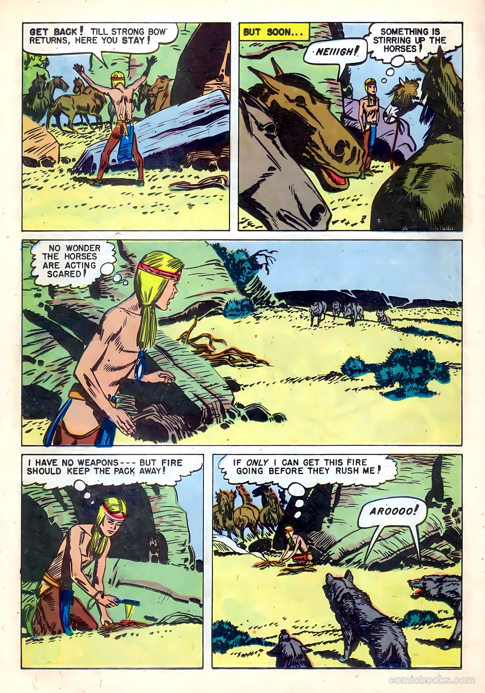 Ben Bowie and His Mountain Men #14 (1958) — page 18 of 36