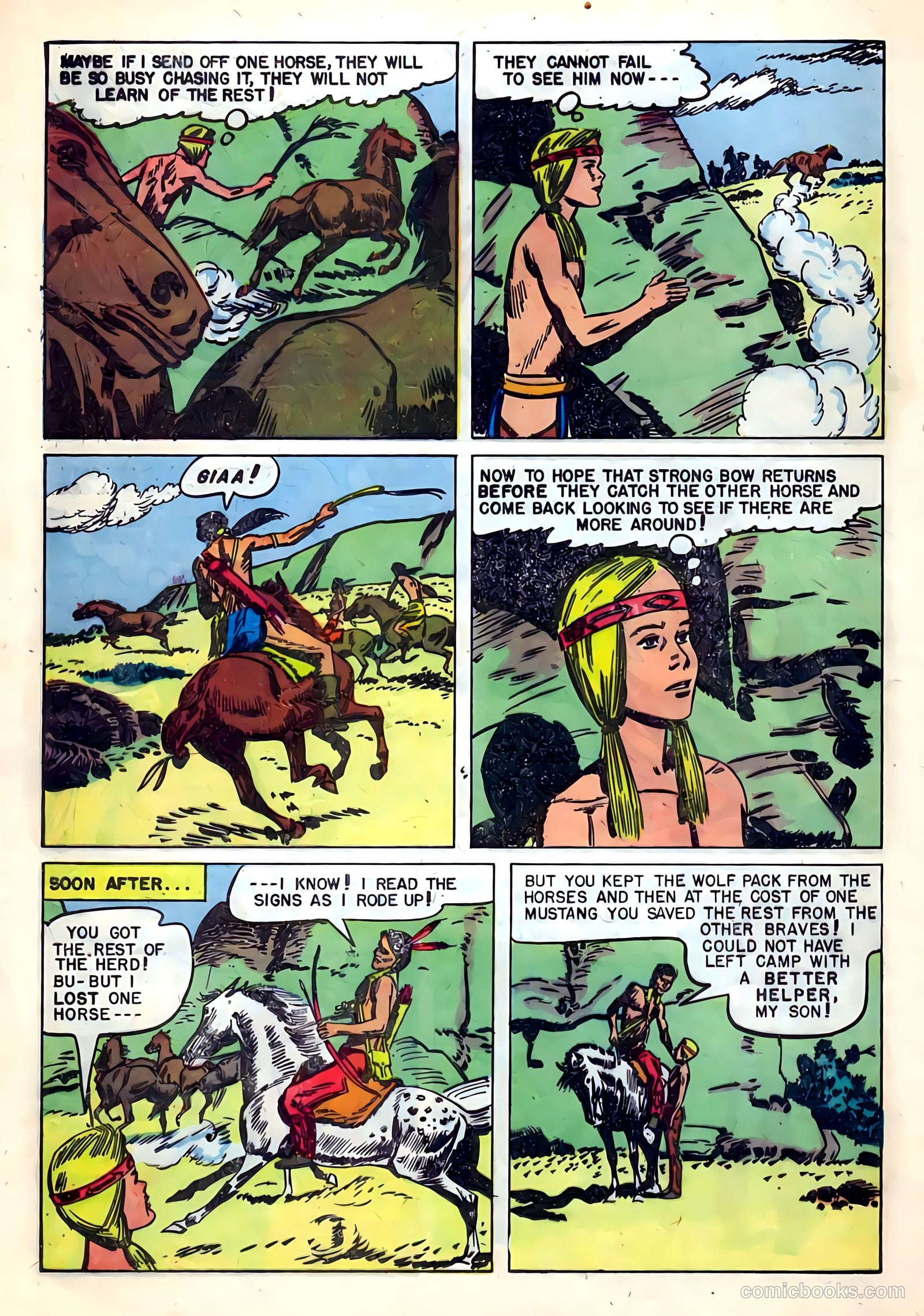 Ben Bowie and His Mountain Men #14 (1958) — page 20 of 36