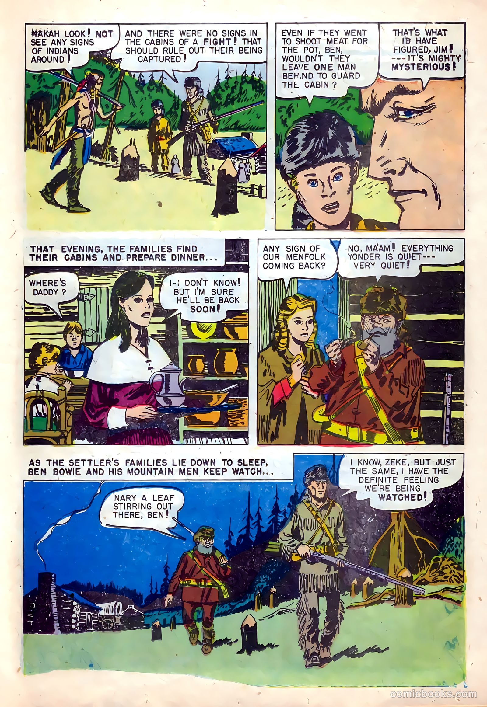 Ben Bowie and His Mountain Men #14 (1958) — page 23 of 36