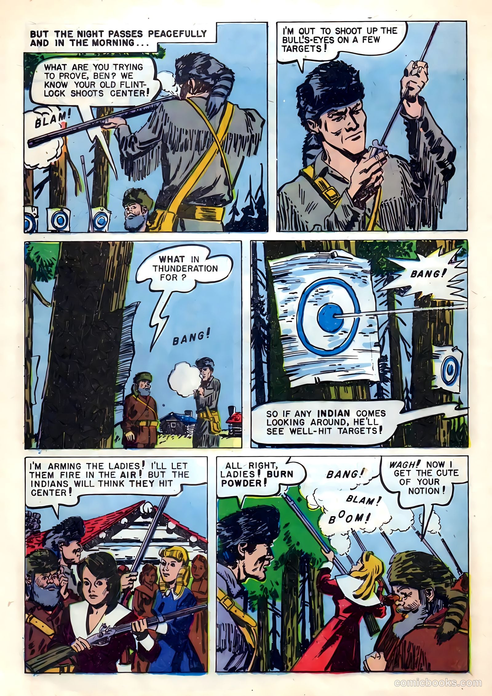 Ben Bowie and His Mountain Men #14 (1958) — page 24 of 36