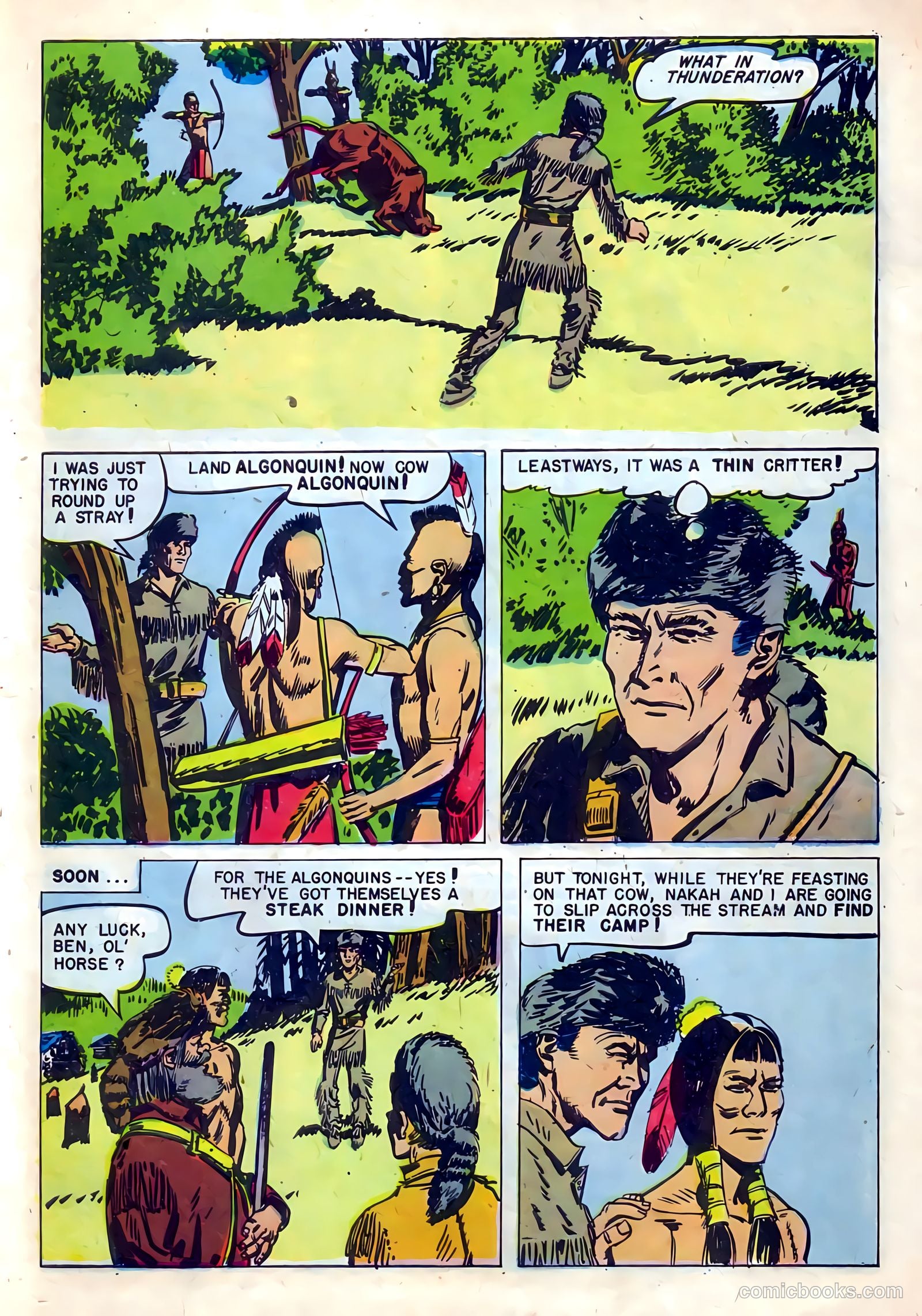 Ben Bowie and His Mountain Men #14 (1958) — page 27 of 36