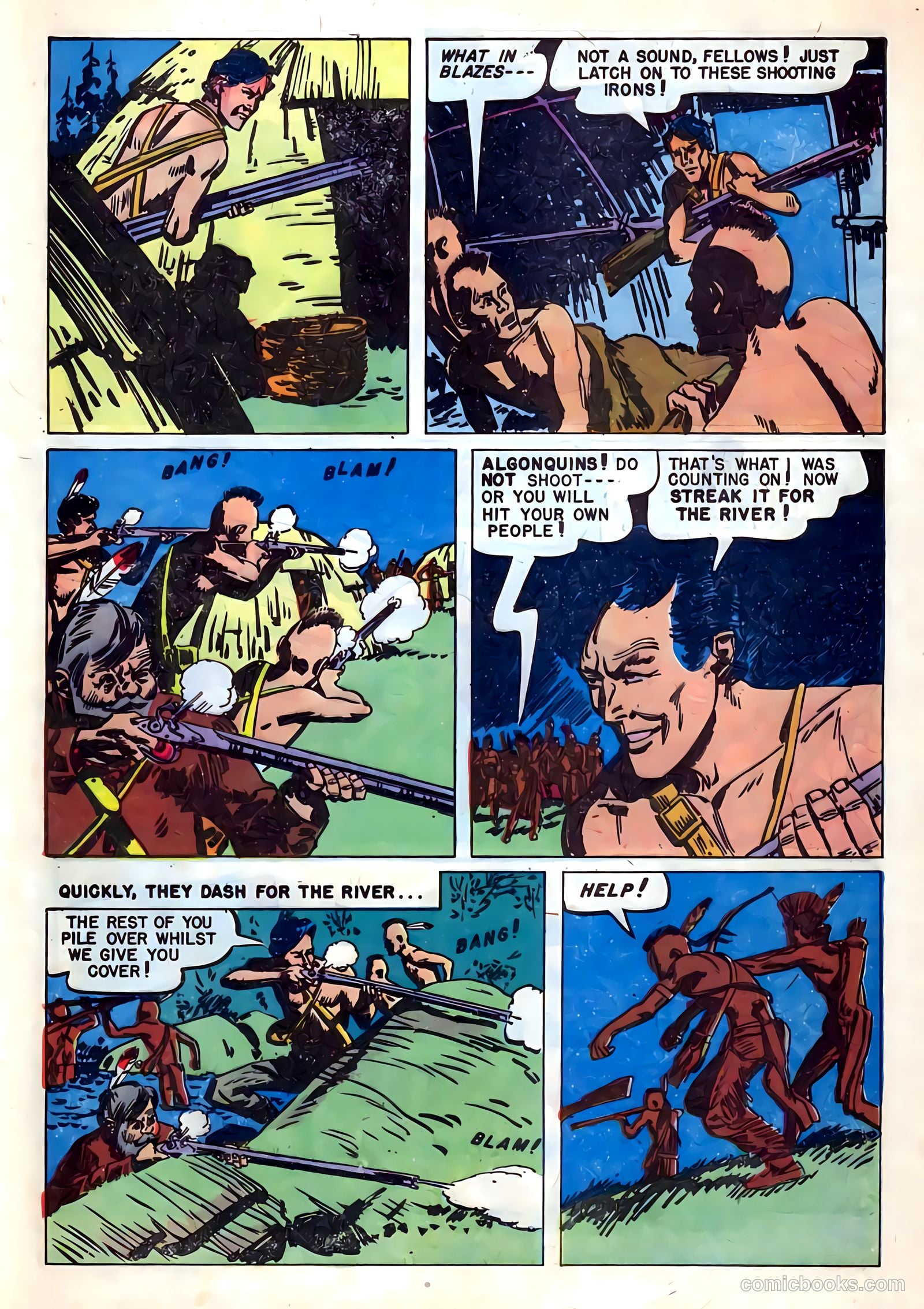 Ben Bowie and His Mountain Men #14 (1958) — page 33 of 36