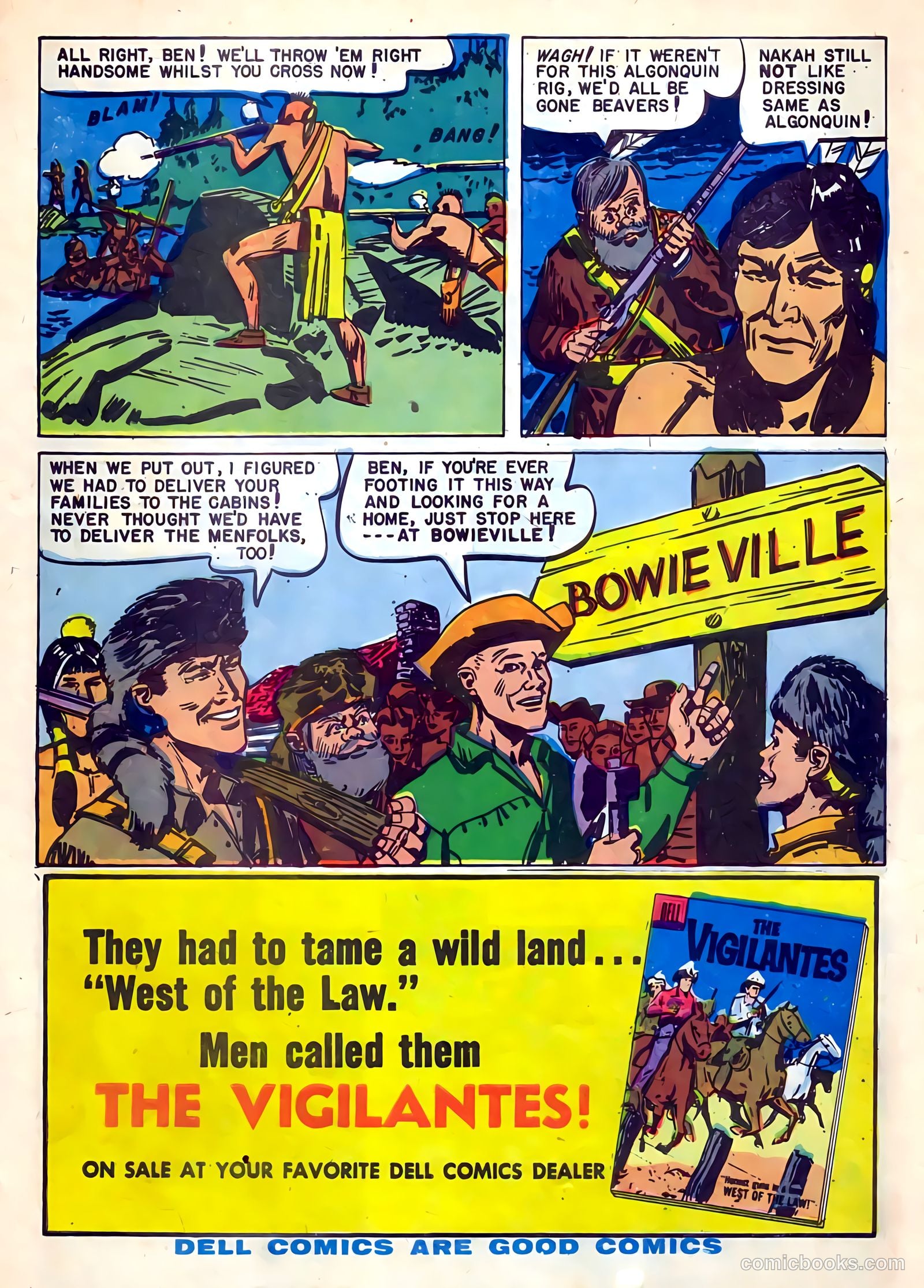 Ben Bowie and His Mountain Men #14 (1958) — page 34 of 36