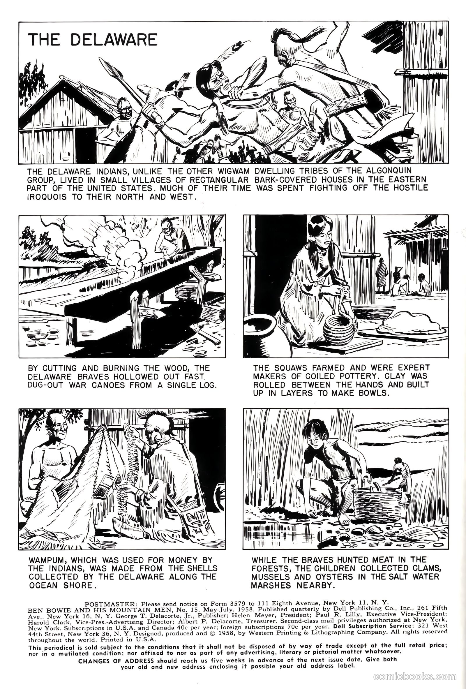 Ben Bowie and His Mountain Men #15 (1958) — page 2 of 36