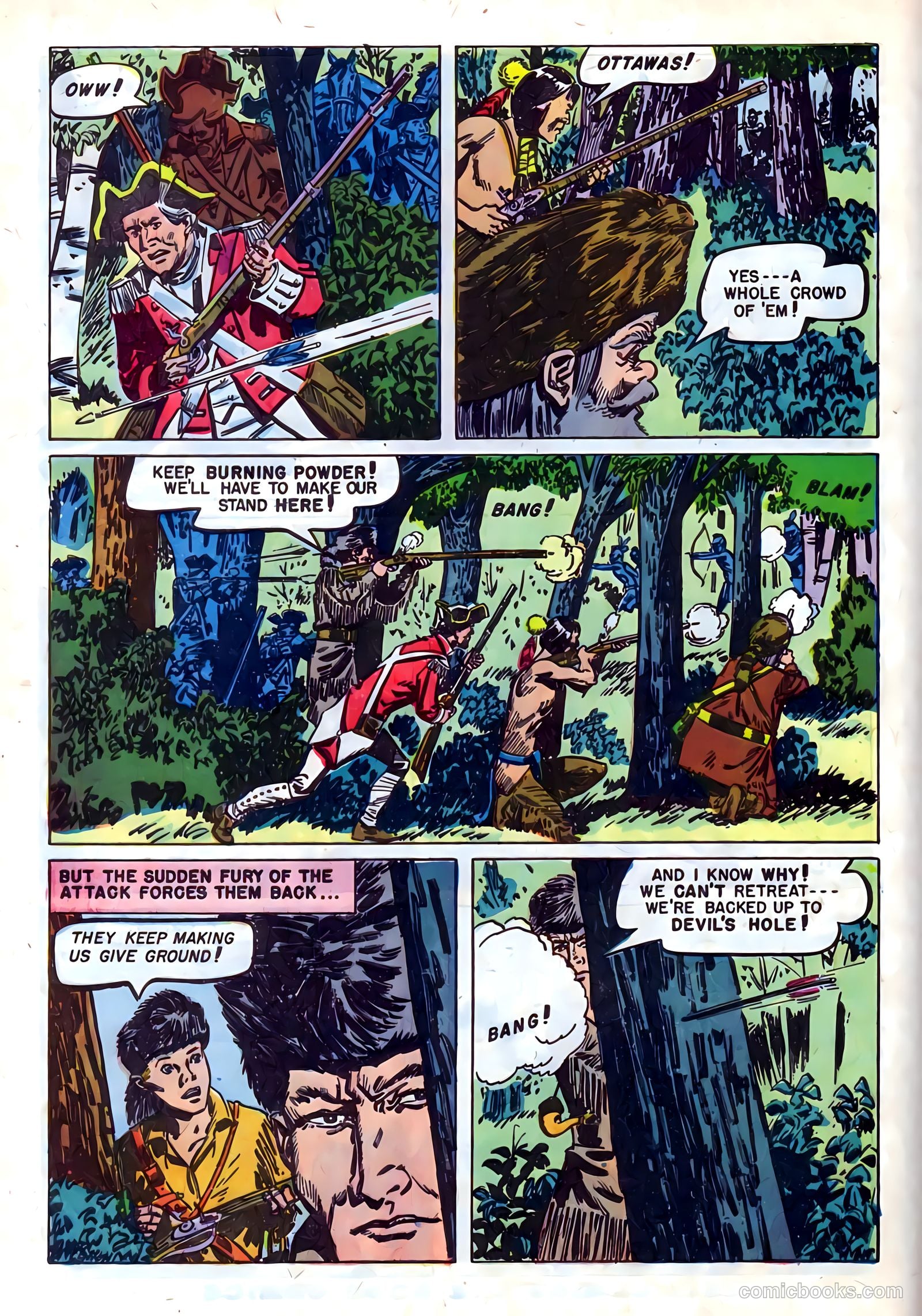 Ben Bowie and His Mountain Men #15 (1958) — page 4 of 36