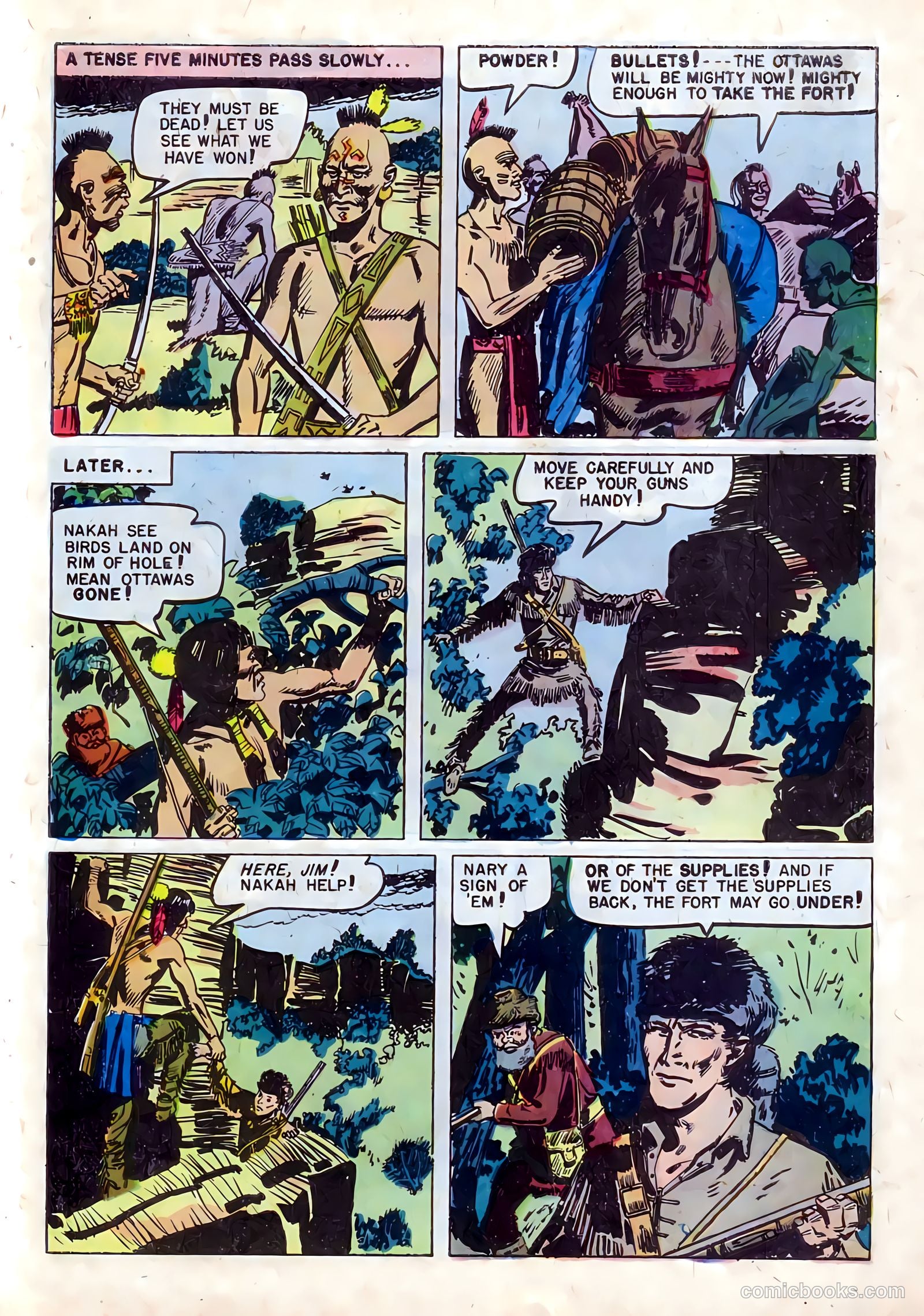 Ben Bowie and His Mountain Men #15 (1958) — page 7 of 36
