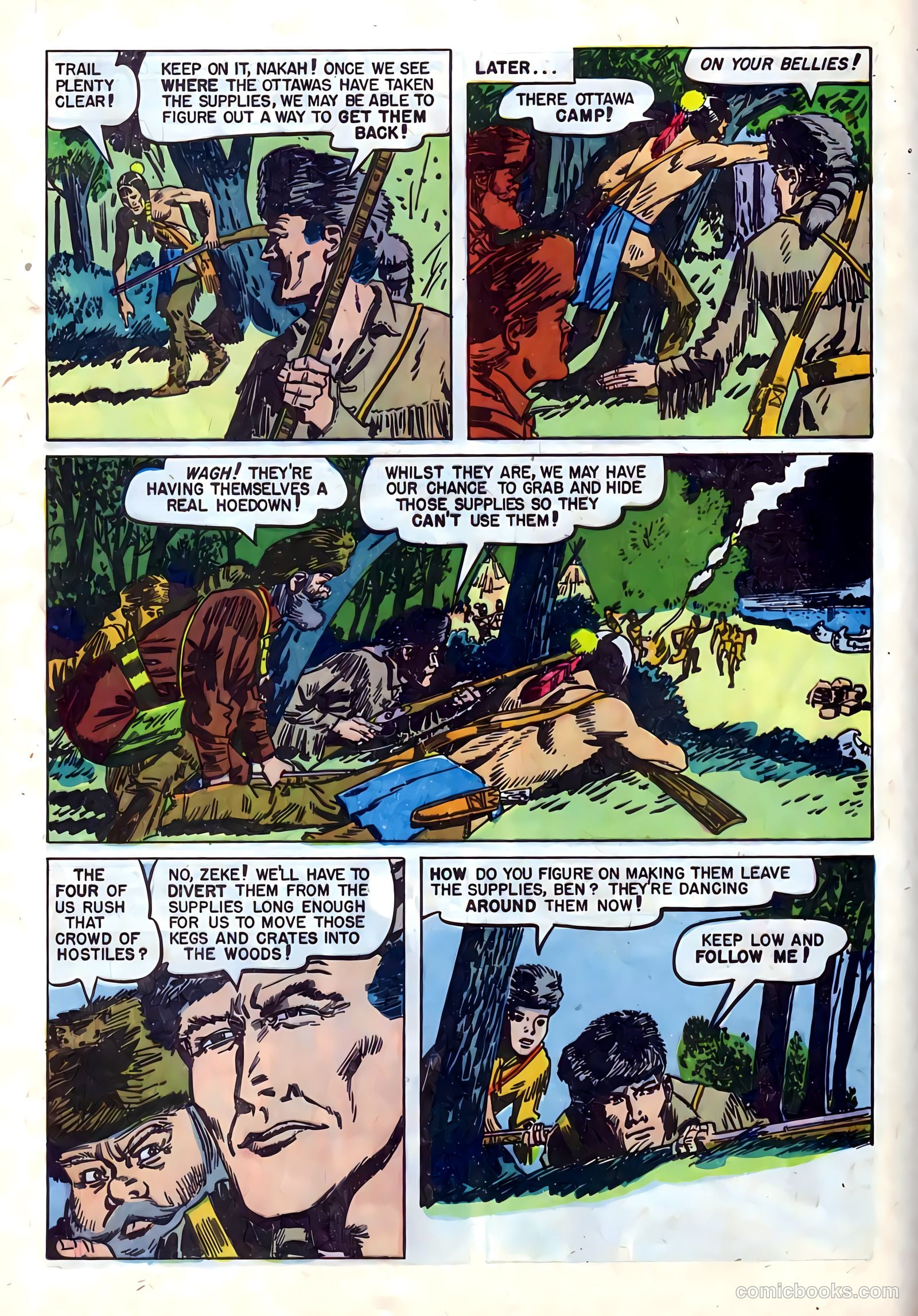 Ben Bowie and His Mountain Men #15 (1958) — page 8 of 36