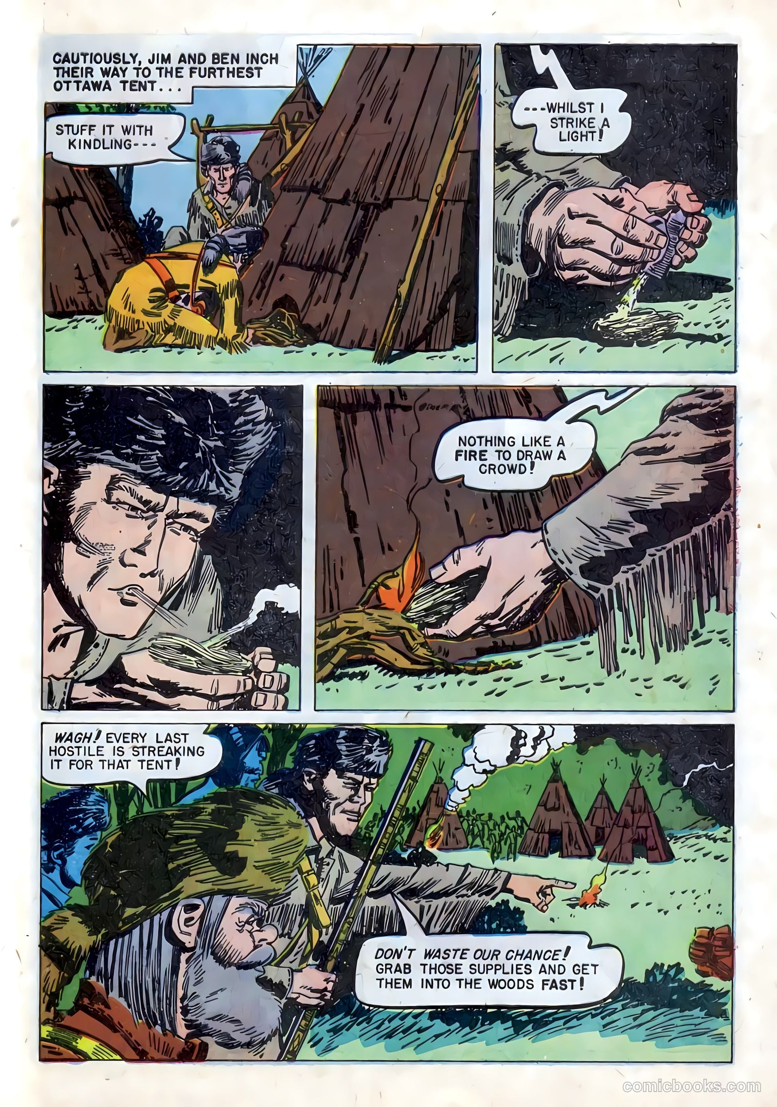 Ben Bowie and His Mountain Men #15 (1958) — page 9 of 36