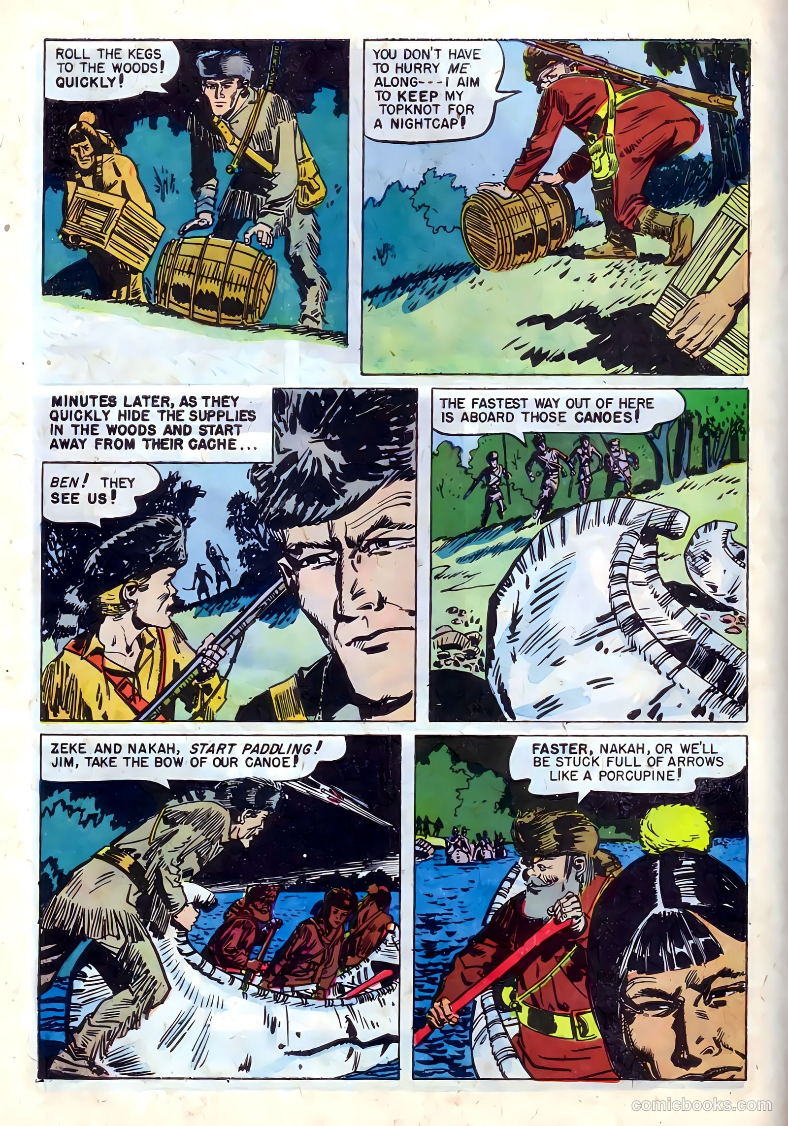 Ben Bowie and His Mountain Men #15 (1958) — page 10 of 36